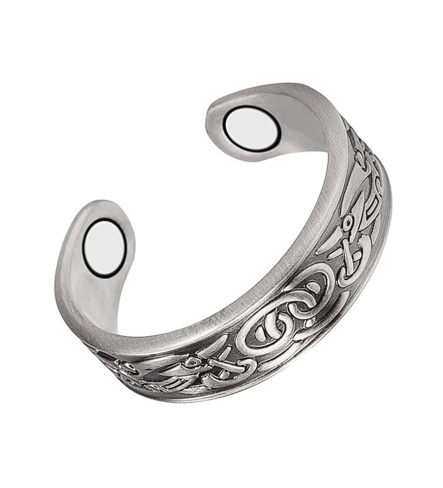 Magnetic Therapy Joint Bone Ring | Relieve Arthritis & Migraines | Magnetic Jewelry Gift Box - Buy Online on GoSupps.com
