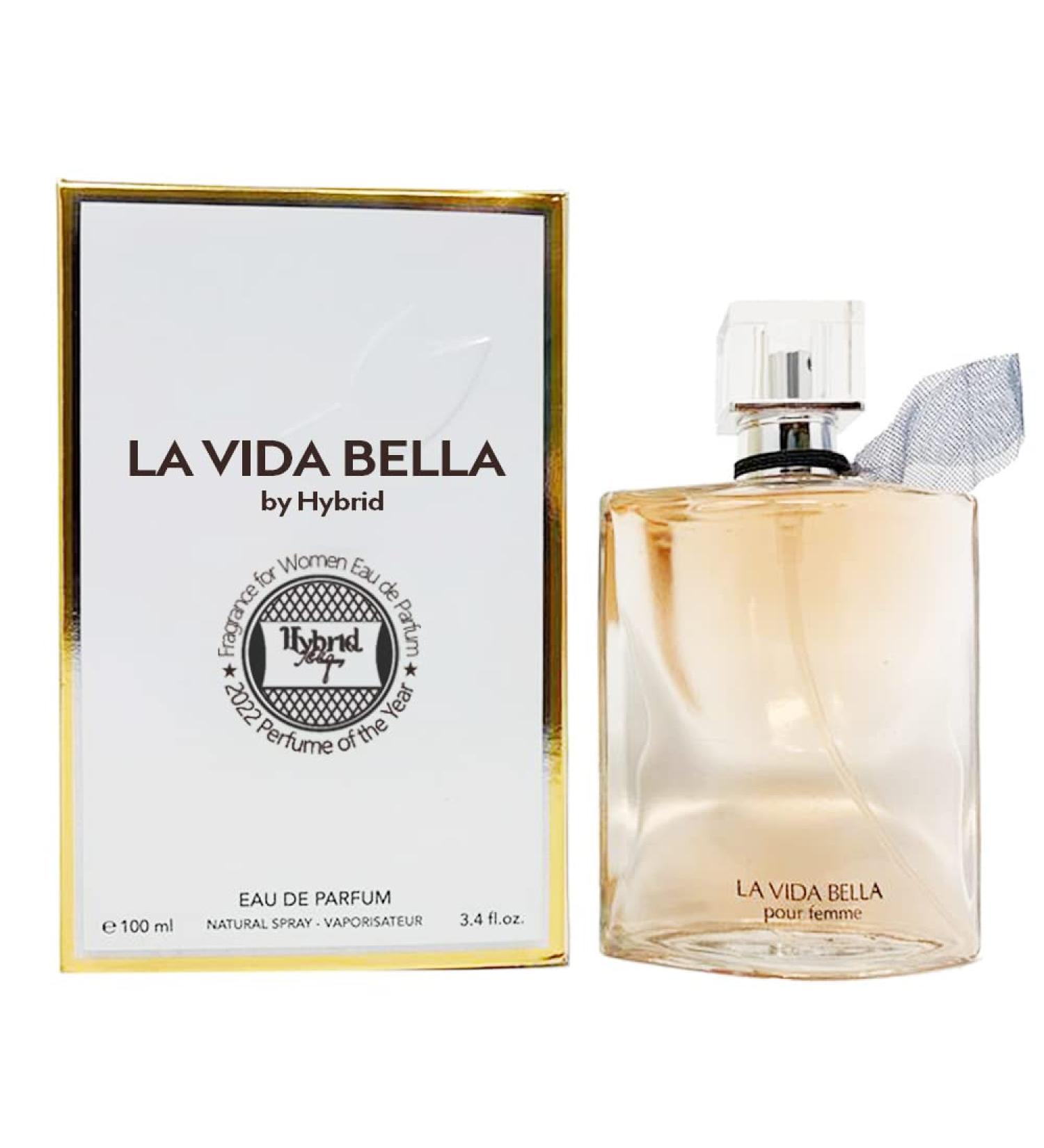 Hybrid & Company La Vida Bella Eau De Parfum 3.4 Fl Oz - Fresh Vanilla Scent - Buy Online on GoSupps.com