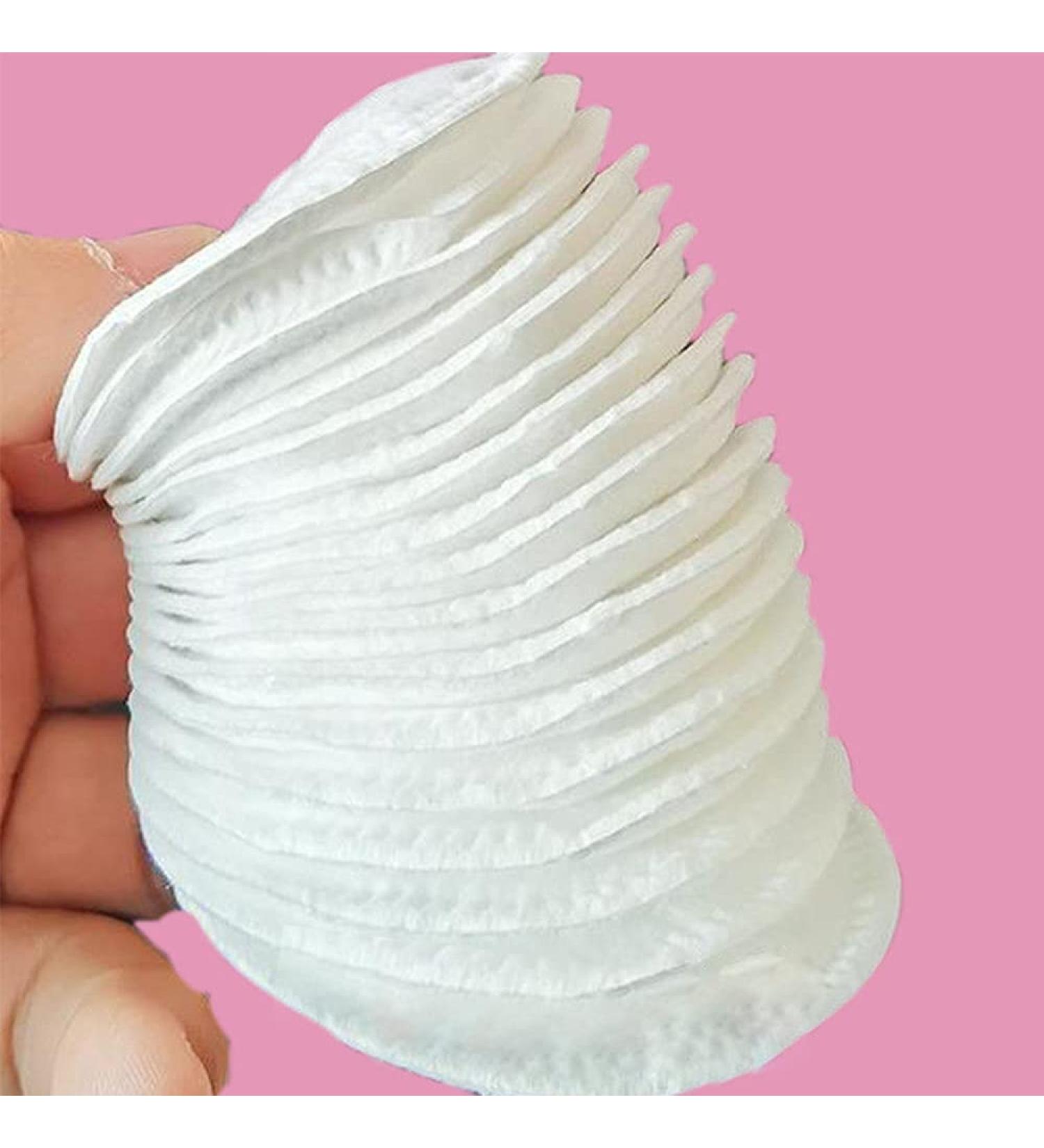 YUYDYU Cotton Pads Makeup Remover - 100 Cosmetic Cotton Rounds for Face Cleaning | Soft & Absorbent Cleaning Pads - Perfect for All Skin Types - Buy Online on GoSupps.com