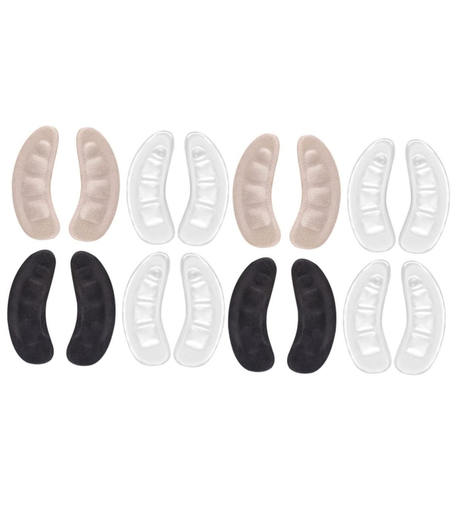 GLEAVI 8 Pairs Anti-Wear High Heel Pads | Women's Forefoot Stickers & Non-Slip Shoe Inserts - Wear-Resistant Heel Grips for Ultimate Comfort - Buy Online on GoSupps.com