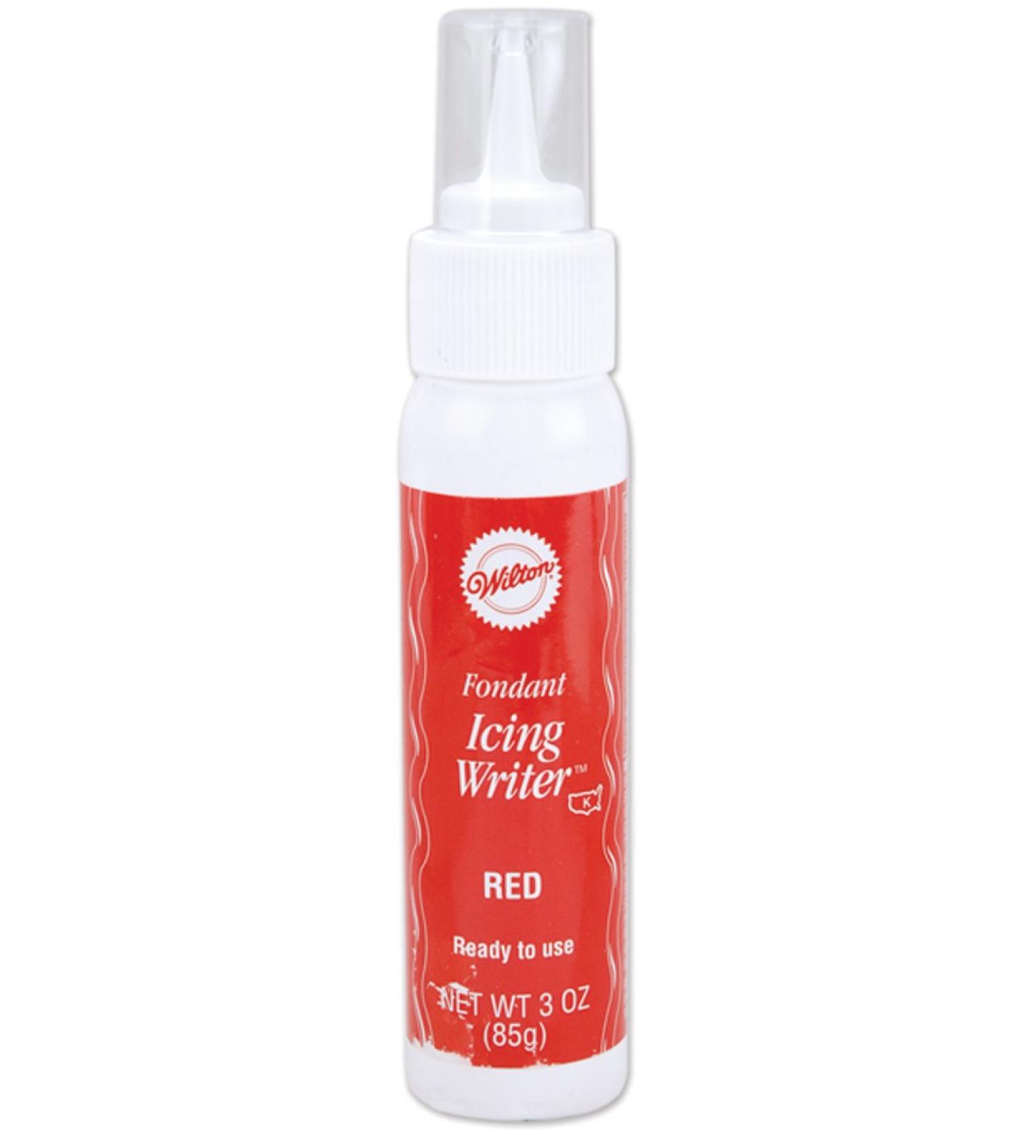 Fondant Icing Writer 3 Ounces-Red - Buy Online on GoSupps.com