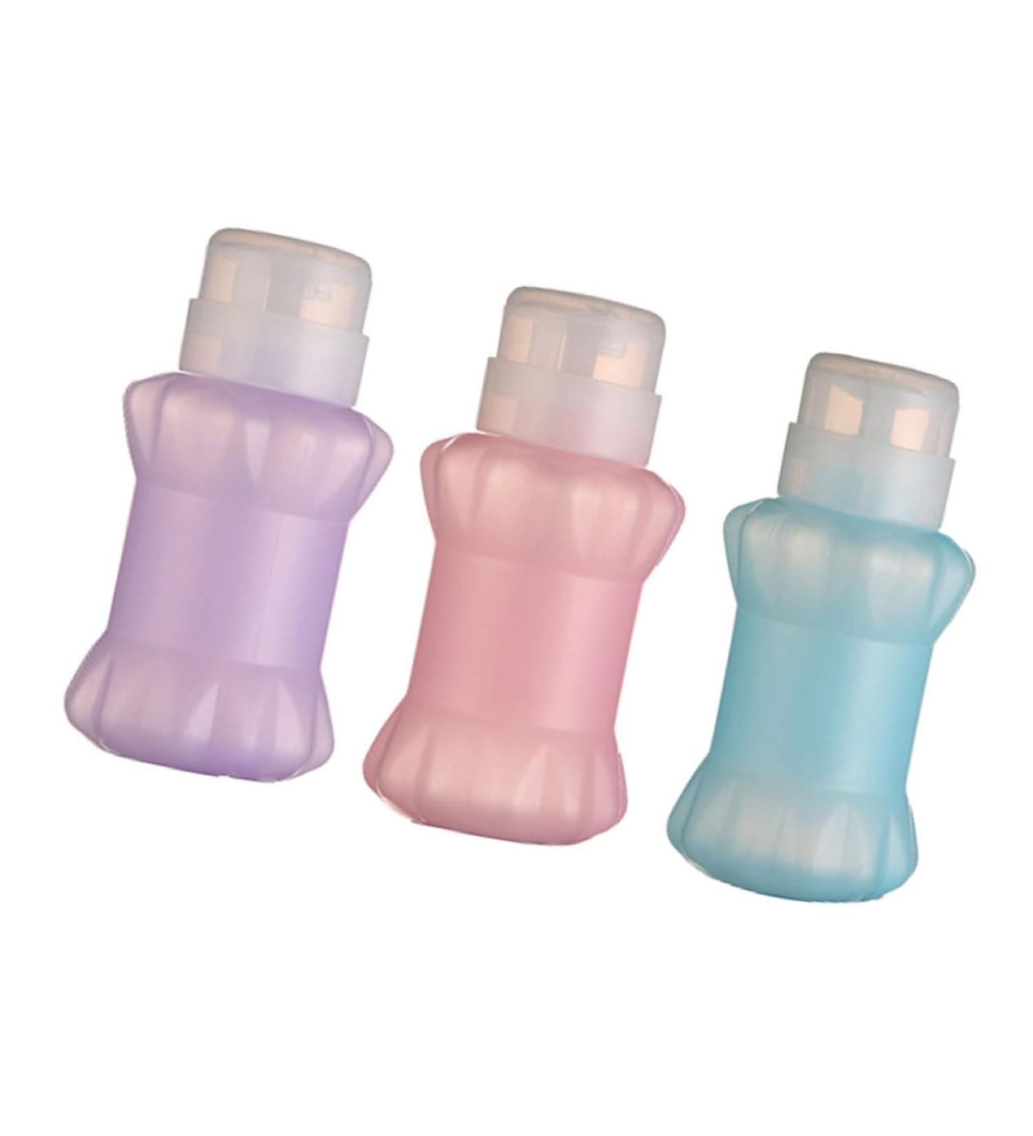 PACKOVE 3pi ces Bouteille De Dissolvant Pour Ongles Verrouillable Plastique Bouteille De Dissolvant Pour Ongles Avec Syst me De Verrouillage - Buy Online on GoSupps.com