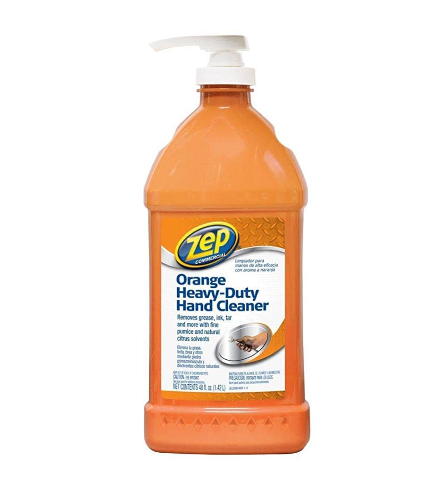Zep Orange Heavy-Duty Hand Cleaner & Degreaser - 48 oz | International Shipping Available - Buy Online on GoSupps.com