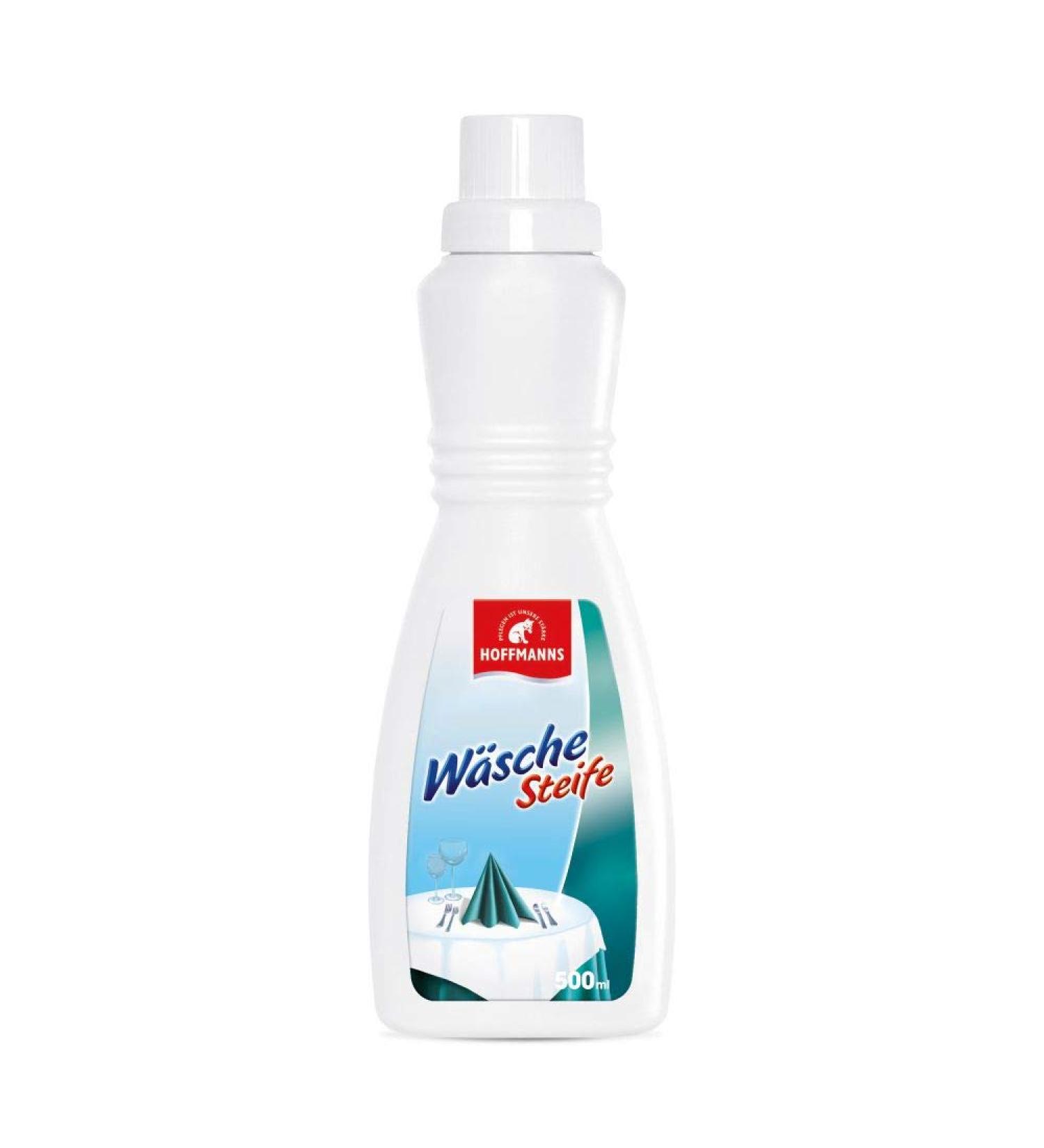 Hoffmanns Laundry Starch for Heavy Textiles | 500ml with Re-soiling Protection | Strength Level 3 - International Shipping Available - Buy Online on GoSupps.com