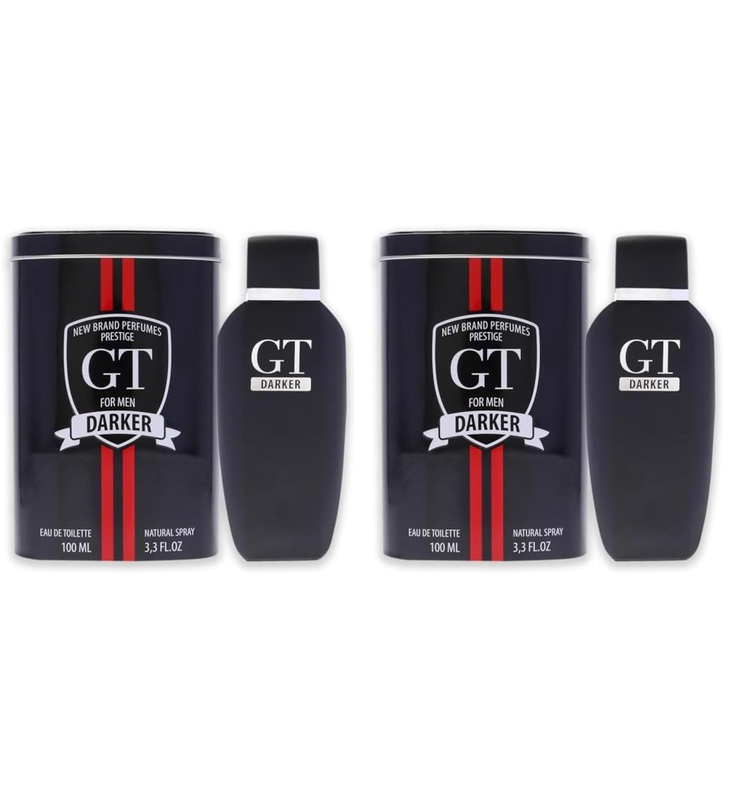 New Brand Perfumes GT Darker EDT Spray Men 3.3 oz (Pack of 2) 3.3 Ounce (Pack of 2) - Buy Online on GoSupps.com