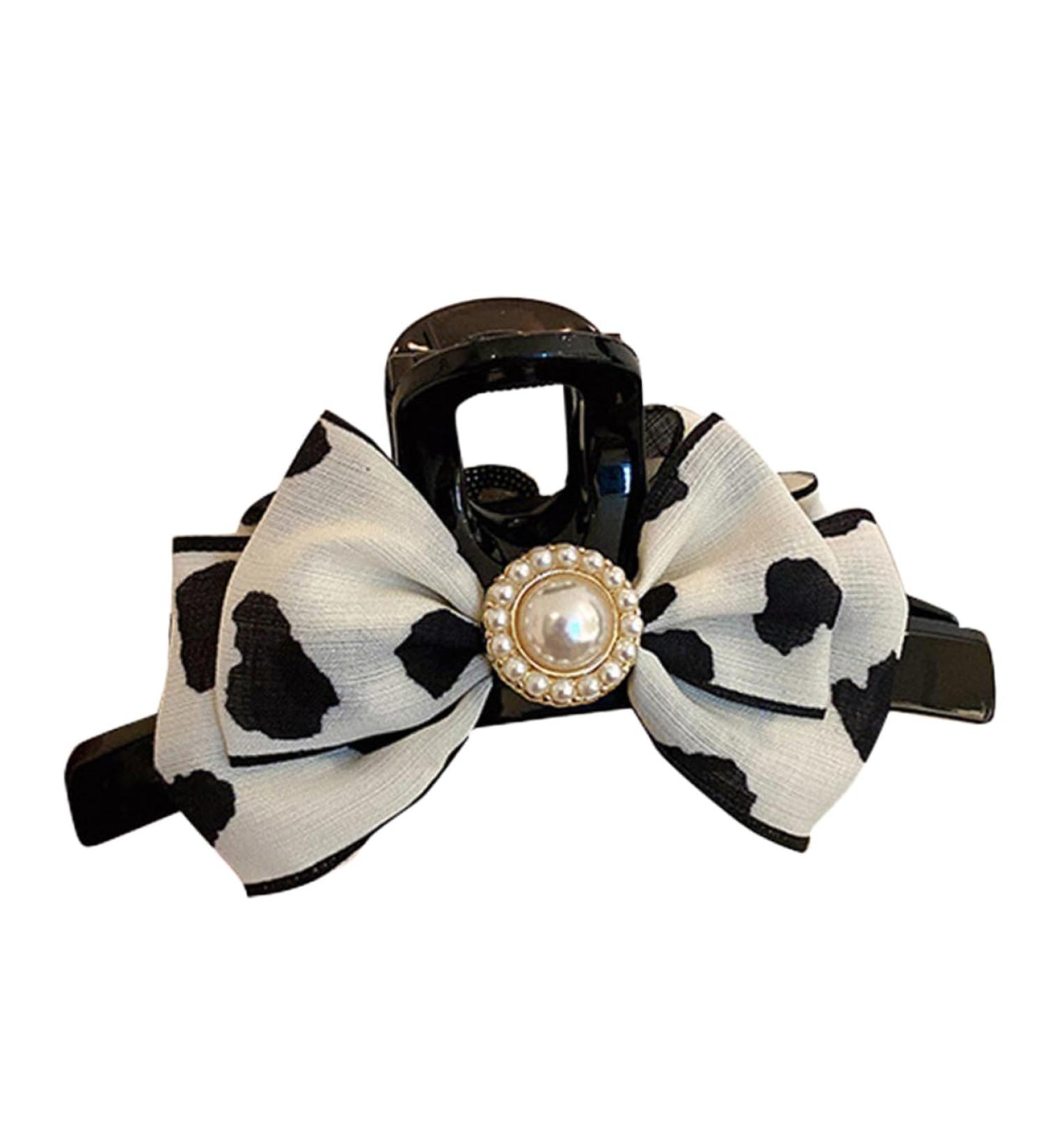 Abaodam Hairpin Hair Grab Hair Clamps Hair Bow Claw Clip Alligator Hair Clips for Bows Jaw Hair Clips Jaw Clip Bow Hair Clip Hair Claw Ponytail Holder Pearl Christmas Cloth Women's - Buy Online on GoSupps.com