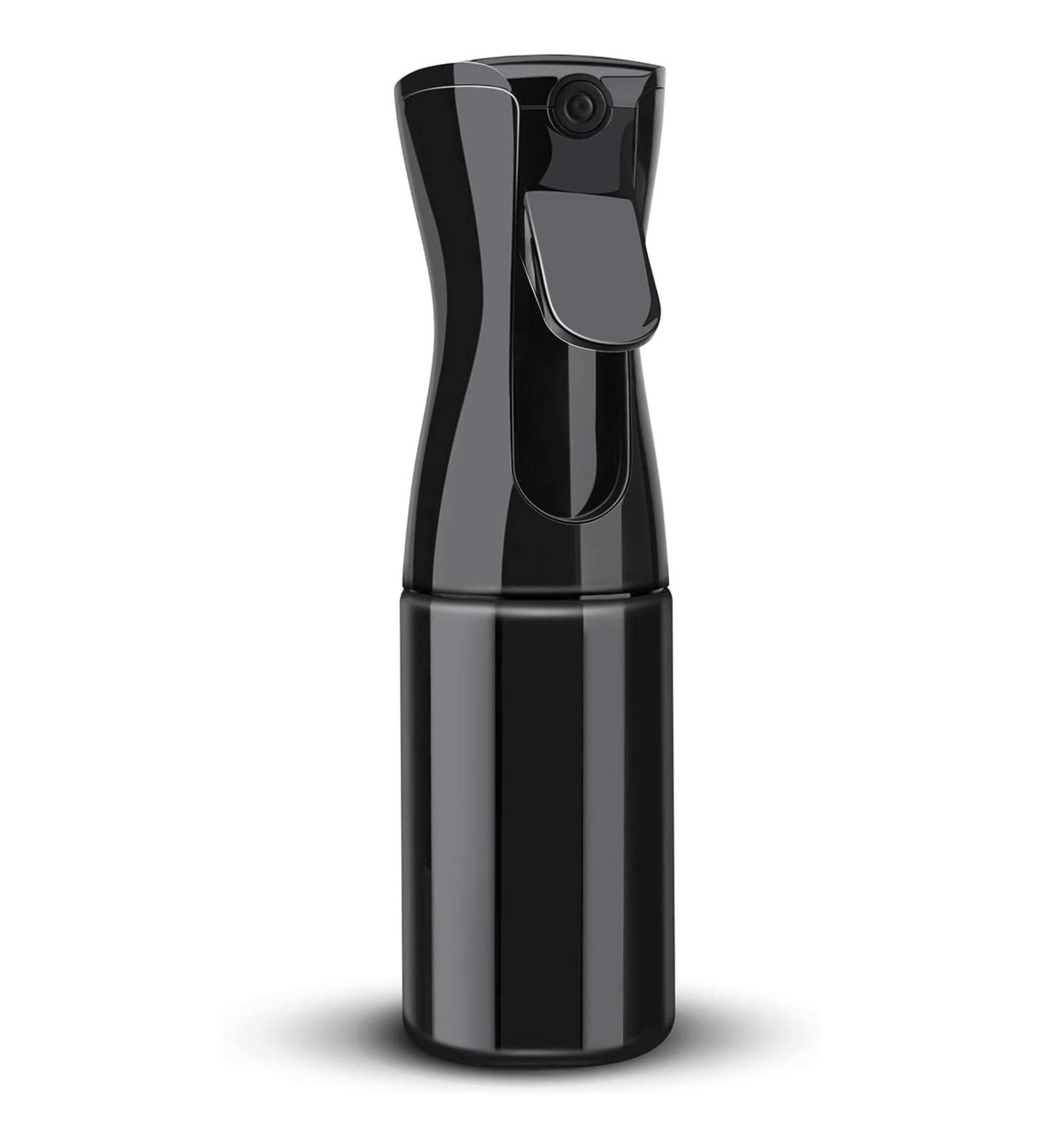 200ml Refillable Hair Spray Bottle - Ultra-Fine Continuous Mist for Salon Gardening & Skin Care (Black) - Buy Online on GoSupps.com