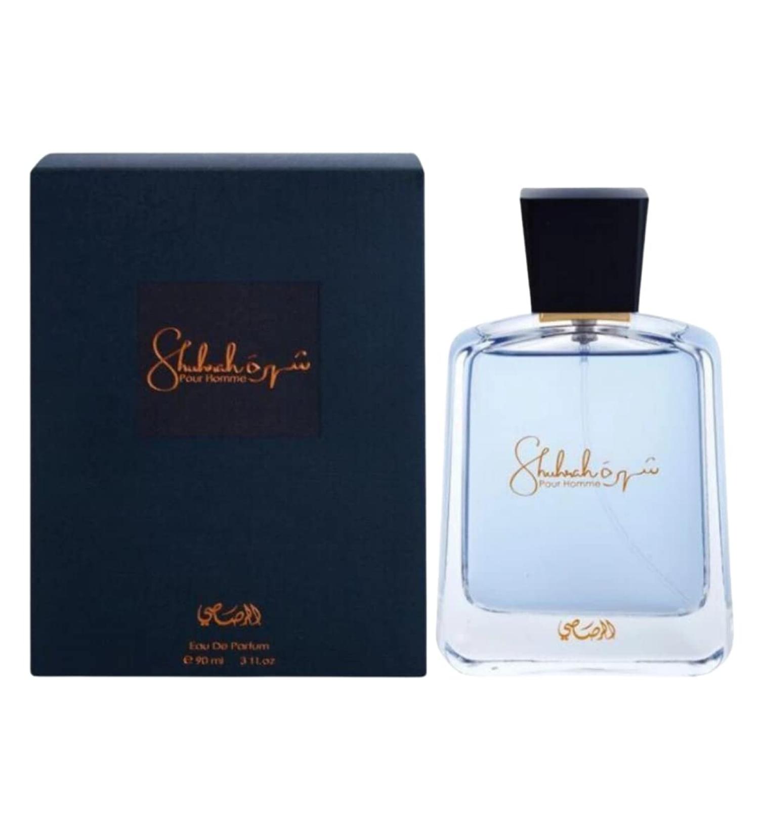 Shuhrah Cologne for Men 90 ML (3.0 oz) EDP | Exotic Oriental Arabic Perfume | Masculine & Sophisticated Scent with Tomato Leaves, Freesia, Sandalwood & Cedarwood - Buy Online on GoSupps.com