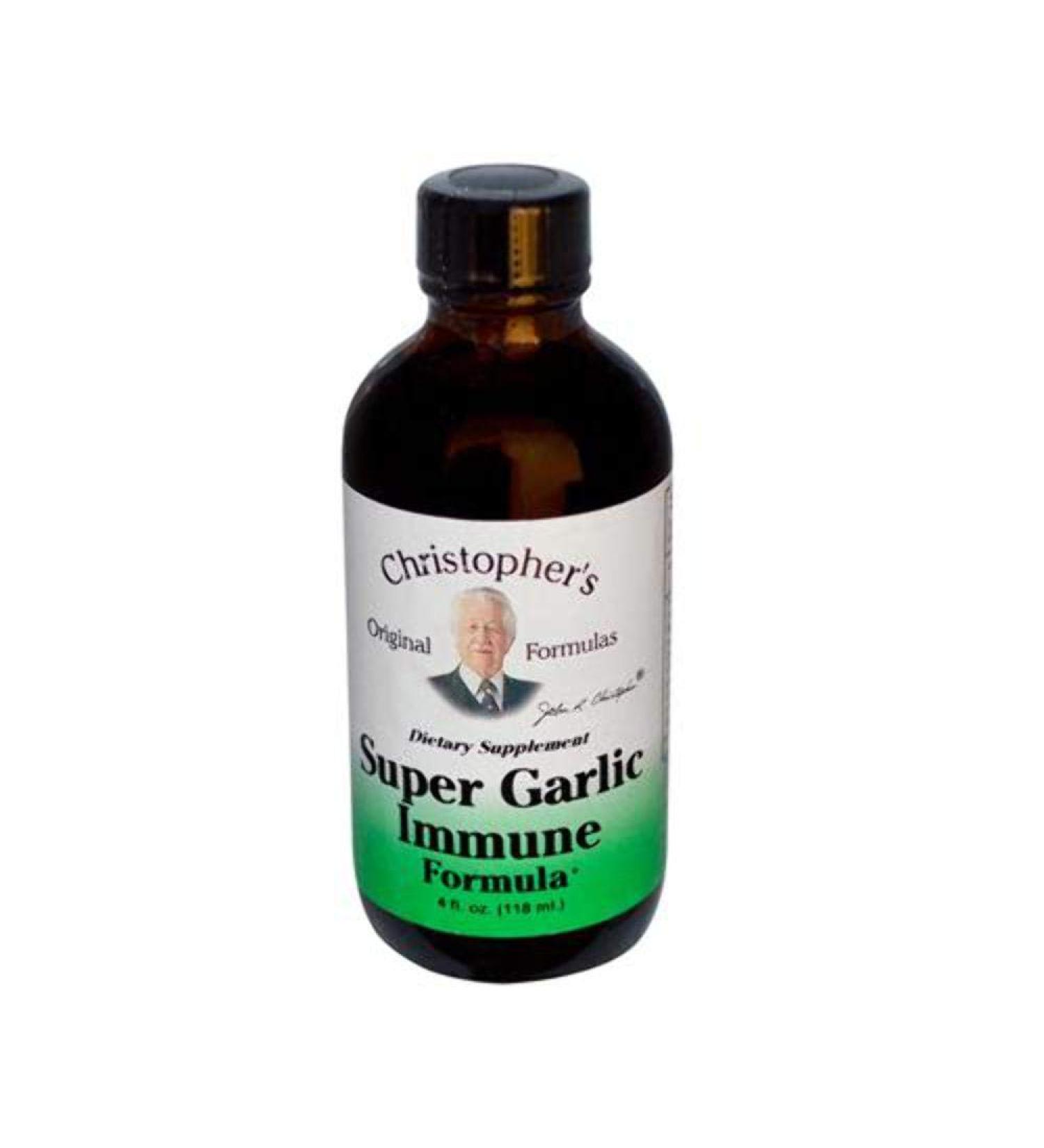 Dr Christophers Super Garlic Immune 4 oz