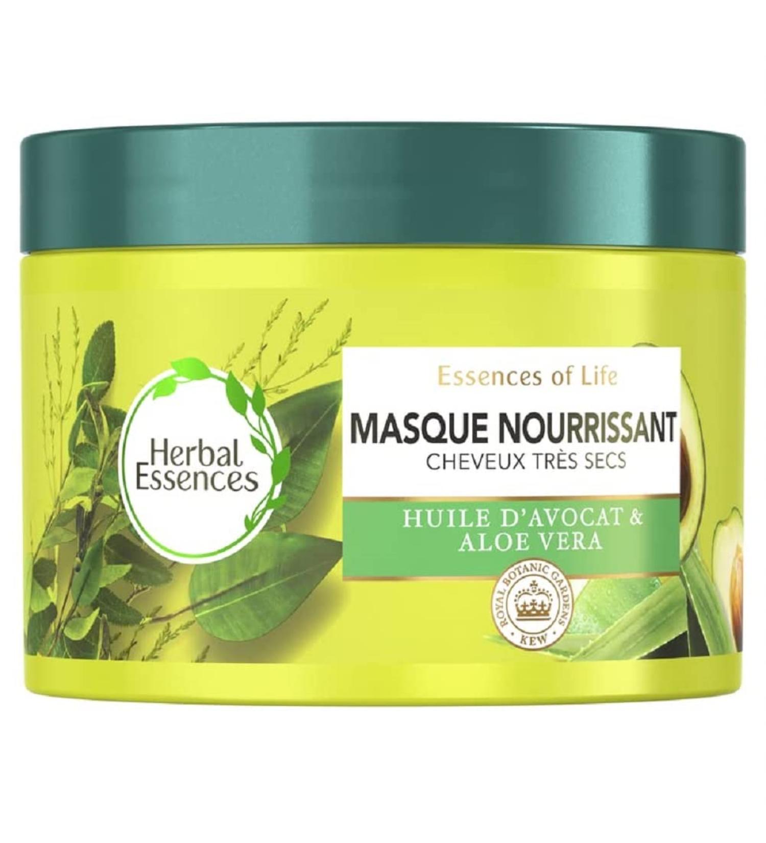  Herbal Essences Herbal Essences Nourishing Mask Avocado Oil and Aloe Vera Dry Hair and Scalp 450 ml - Buy Online on GoSupps.com