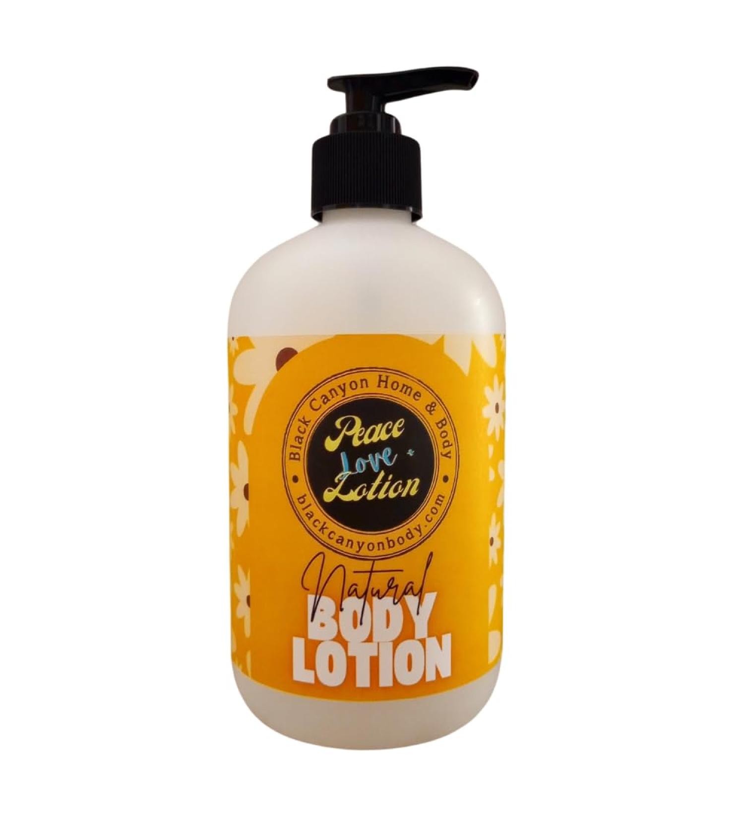 Peace Love + Lotion Coconut Lime Verbena Scented Natural Body Lotion 12 Oz - Buy Online on GoSupps.com