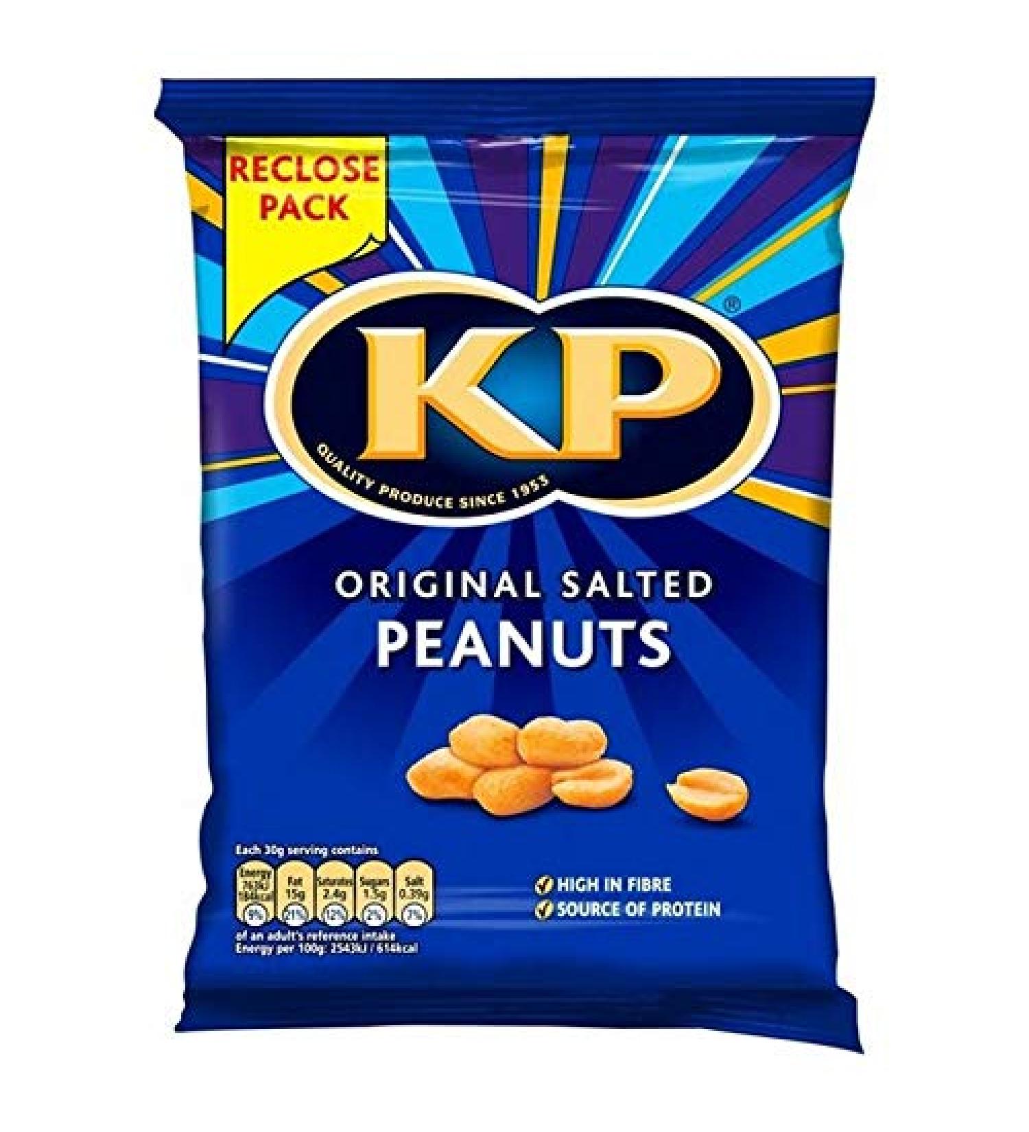 2X KP Salted Peanuts 250g