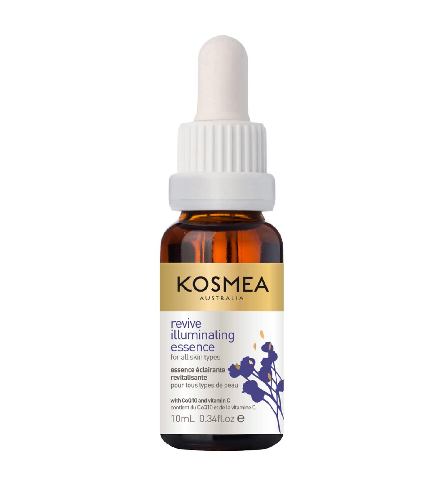 Kosmea Revive Illuminating Essence 10ml | Hydrating Face Oil for All Skin Types | Organic Vitamin C Facial Oil | Daily Routine Skincare - Buy Online on GoSupps.com
