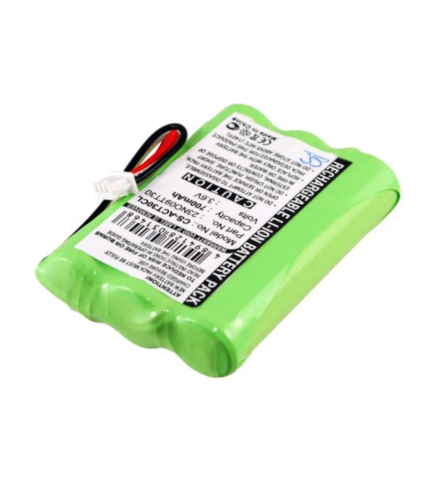 Buy SPANN Battery Replacement for Tiptel 500 DECT - Part No: 84743411 AH-AAA600F P11 T016 | 3.6V | International Shipping Available - Buy Online on GoSupps.com