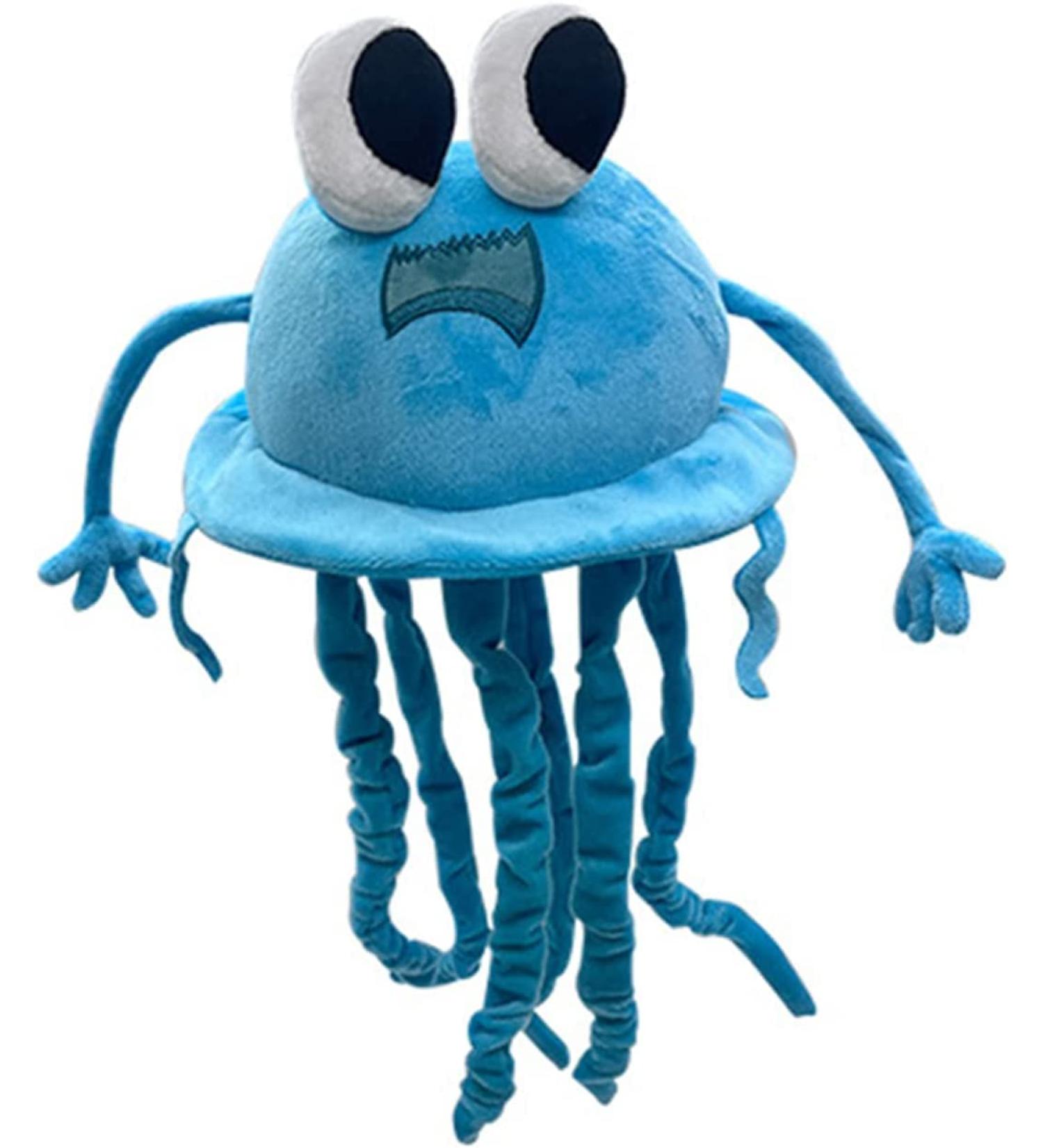 SHEAKYE Garten of Banban Chapter 4 Blue Jellyfish Plush Toy - Horror Game Figure Pillow for Kids/Fans - Buy Online on GoSupps.com