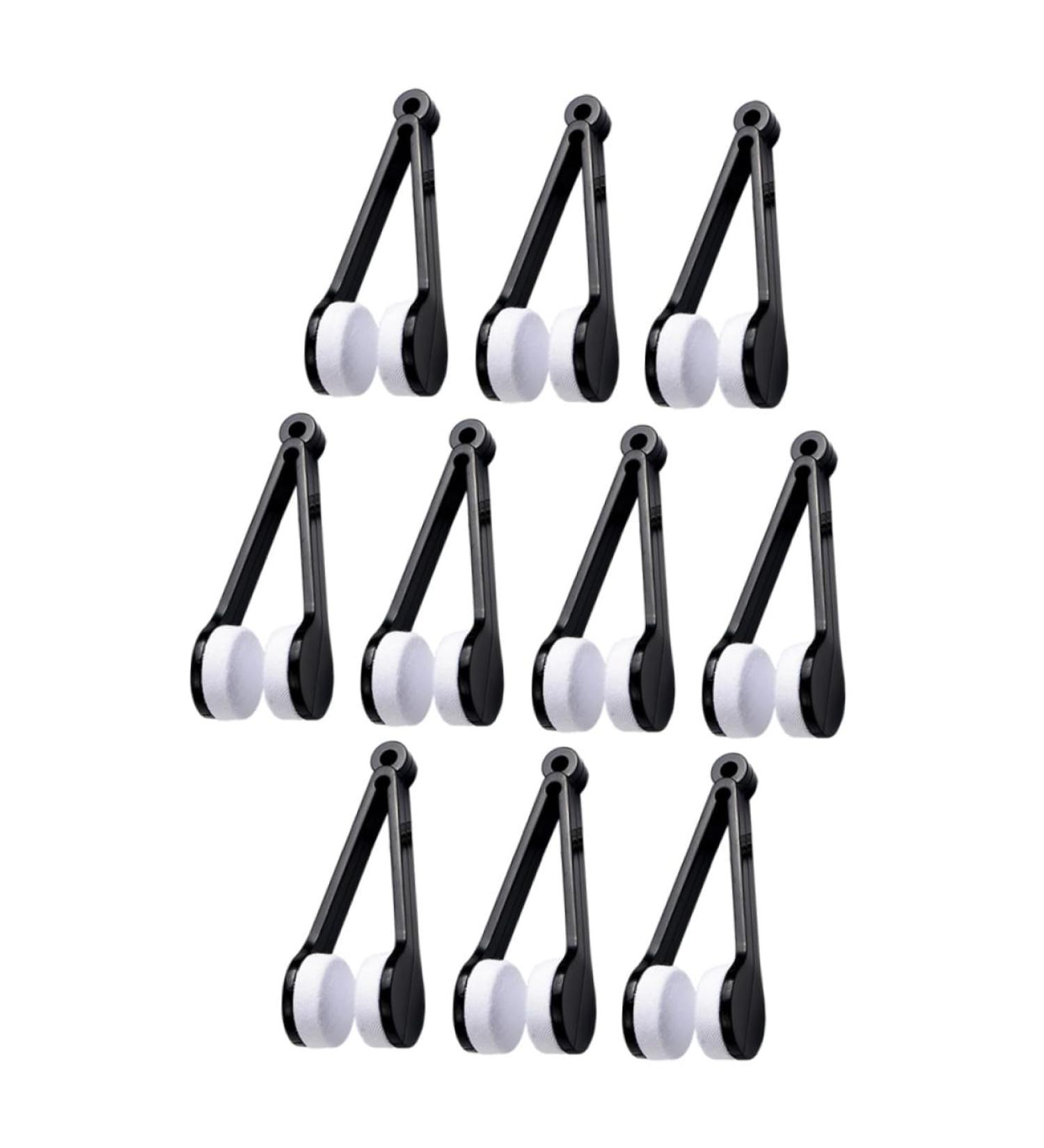 10pcs Portable Eyeglasses Cleaner Wipes - Multifunctional Cleaning Clips for Glasses & More - Buy Online on GoSupps.com