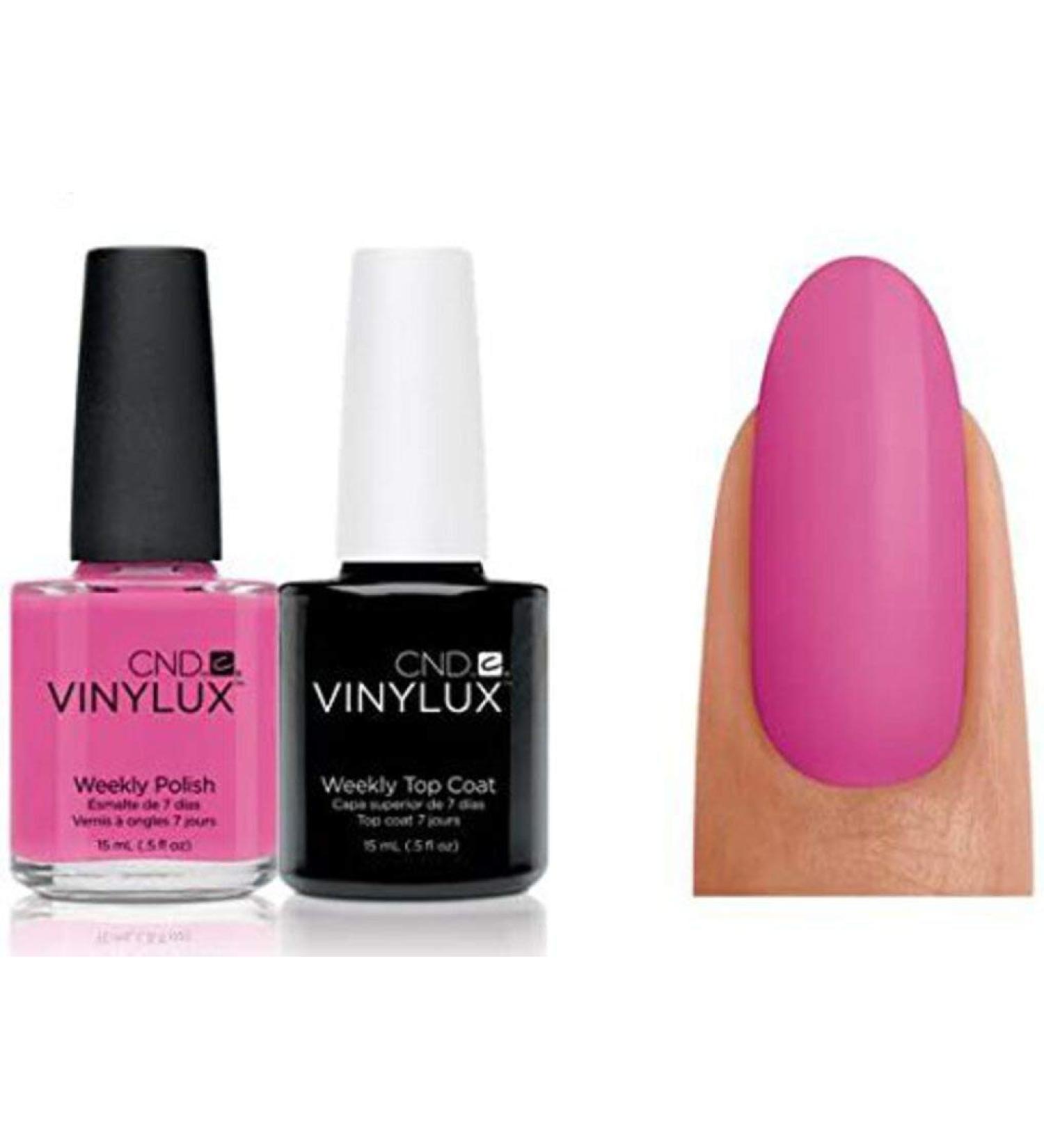 Vinylux Duo Top Coat Hot Pop Pink