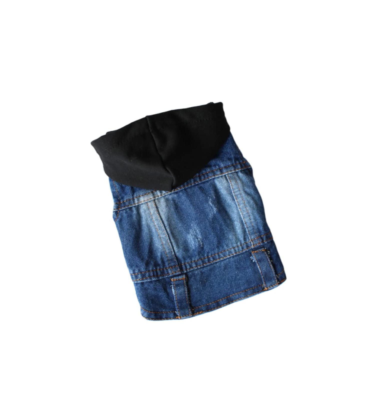 Iplusmile Dog Denim Jacket & Pirate Costume - Stylish Winter Clothing & Accessories for Pets - Buy Online on GoSupps.com