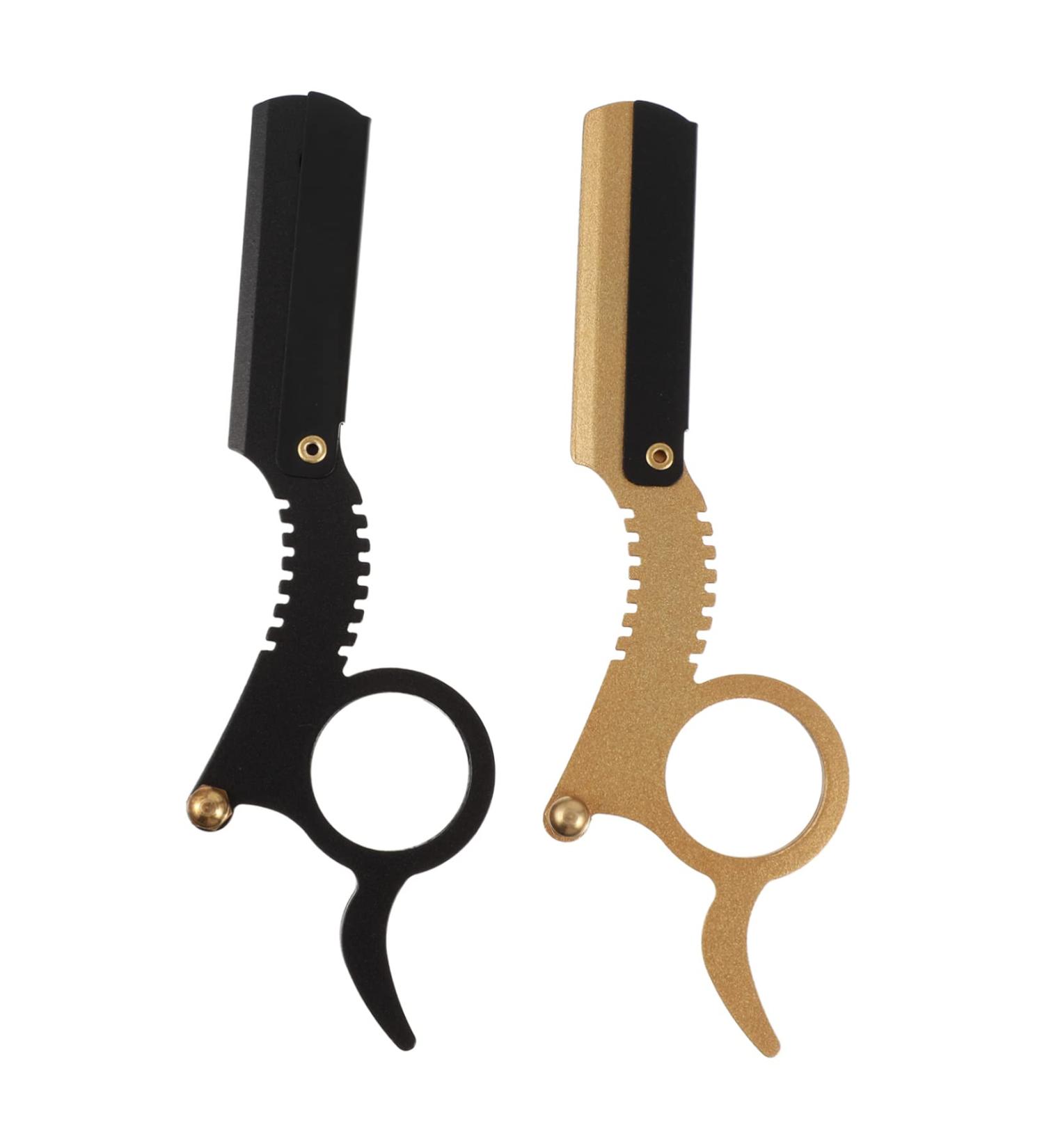 Beavorty Ergonomic Barber Razor & Hair Trimmer - Rustproof Steel Hairdresser Tools for Precise Grooming - Manual & Electric Options Available - Buy Online on GoSupps.com