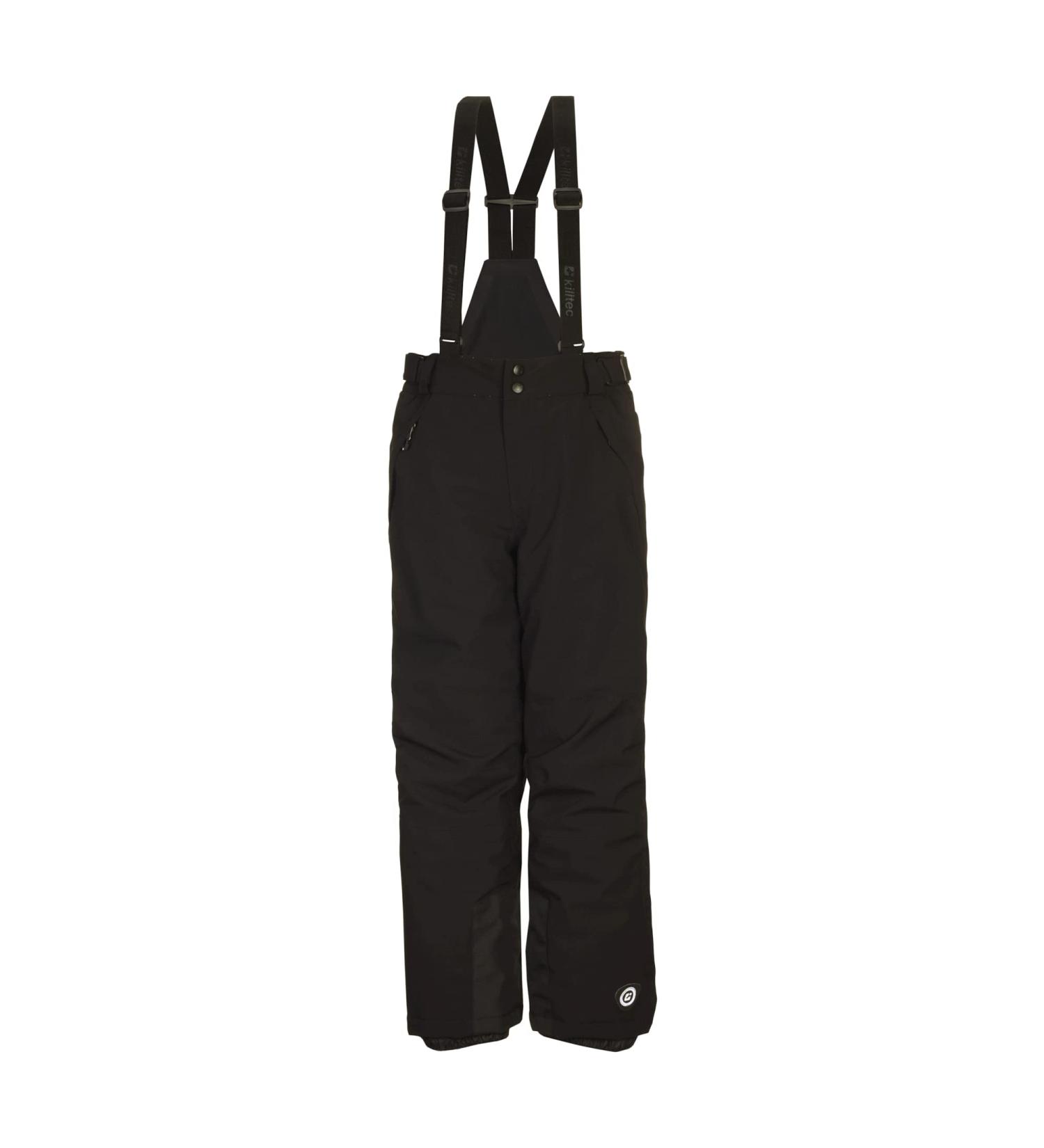 Buy Killtec Young Ski Pants | Waterproof Breathable Functional Pants with Bib & Snow Trap | Gauror JR - Black 164 00200 - Buy Online on GoSupps.com