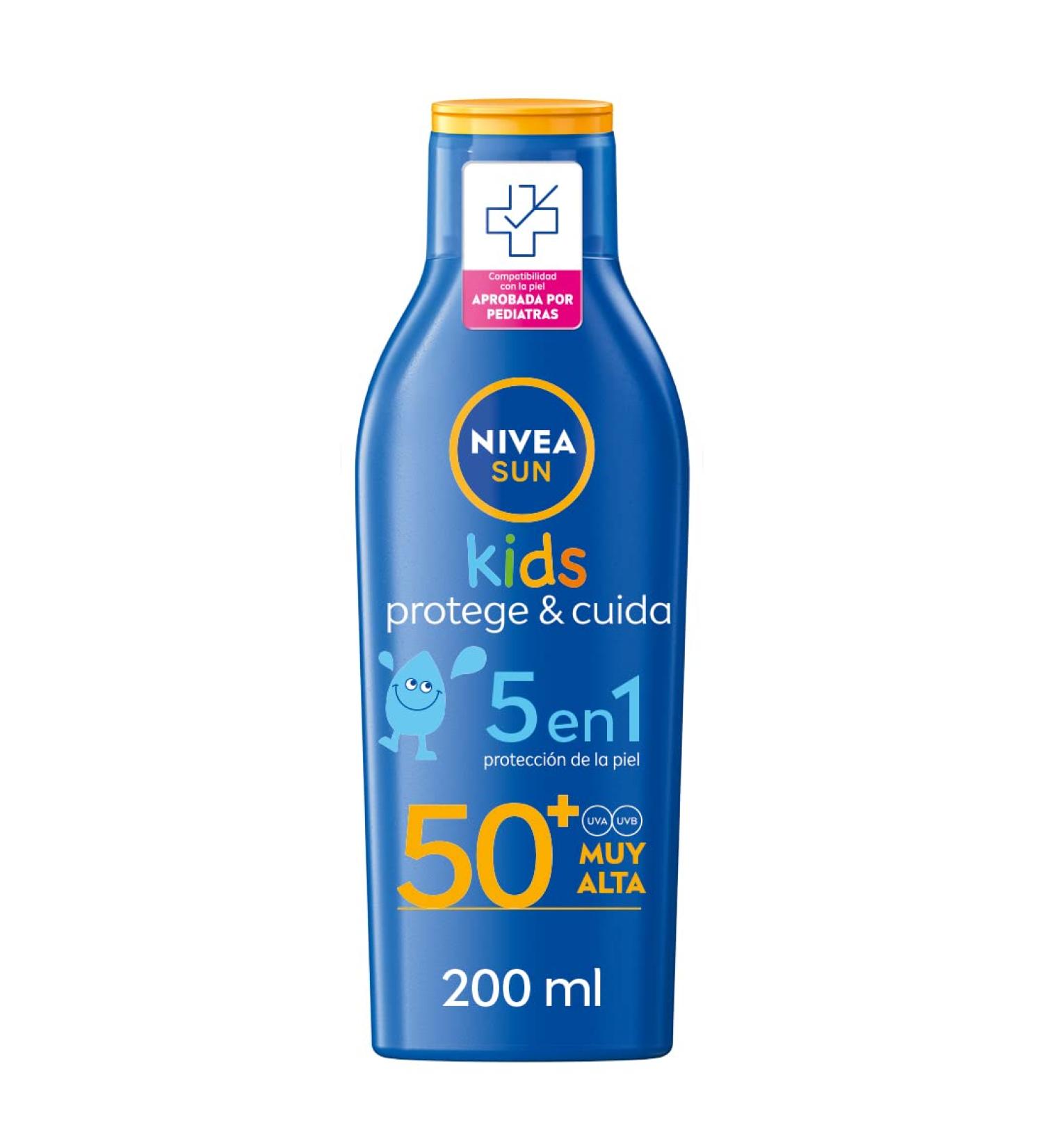 NIVEA SUN KIDS MOISTURIZING SOLAR SPF 50+ 200 ML - Buy Online on GoSupps.com