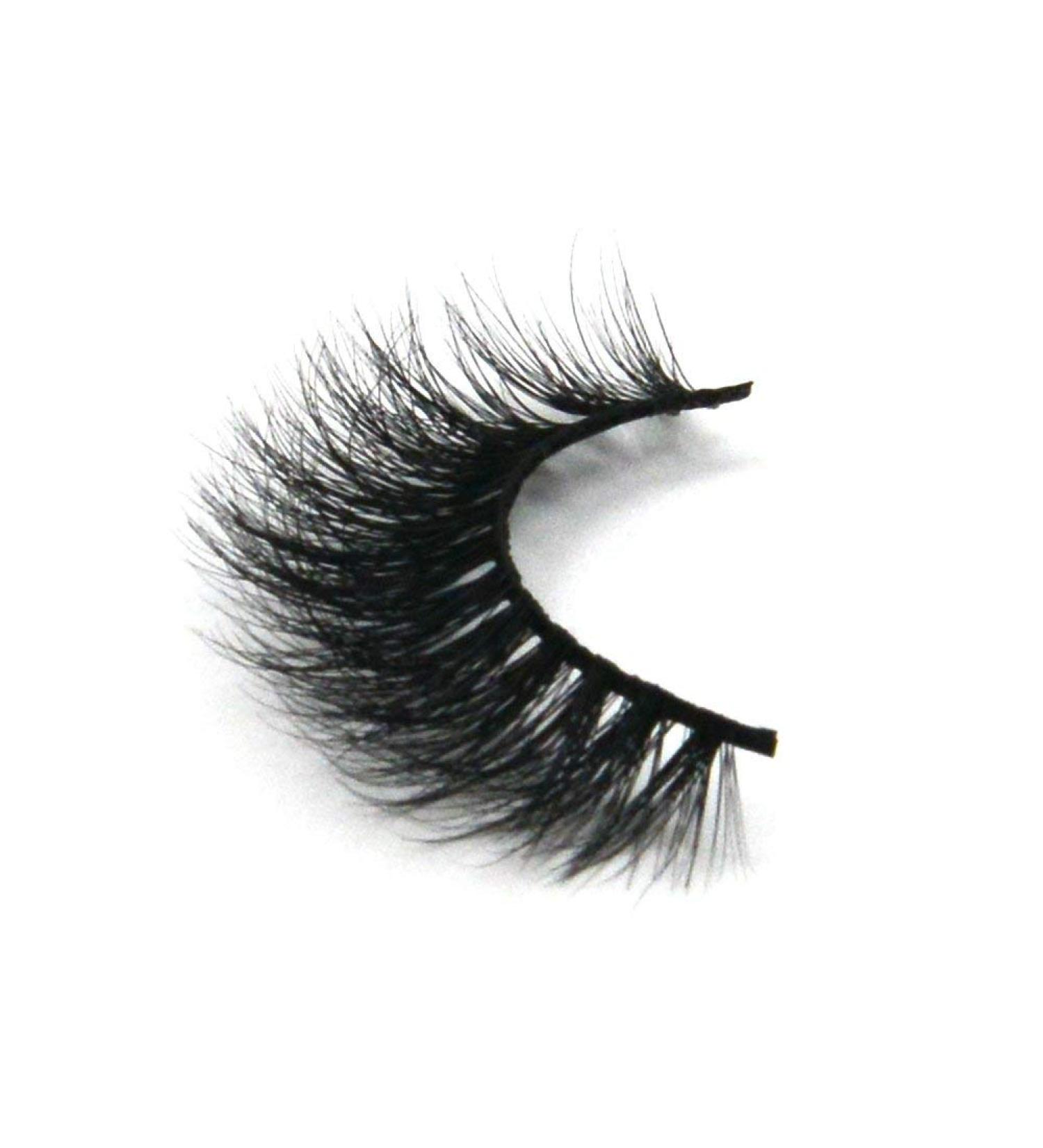 3D Mink False Eyelashes - Long Thick Hand-Made Reusable Mink Fur Lashes for Natural Makeup | International Shipping - Buy Online on GoSupps.com