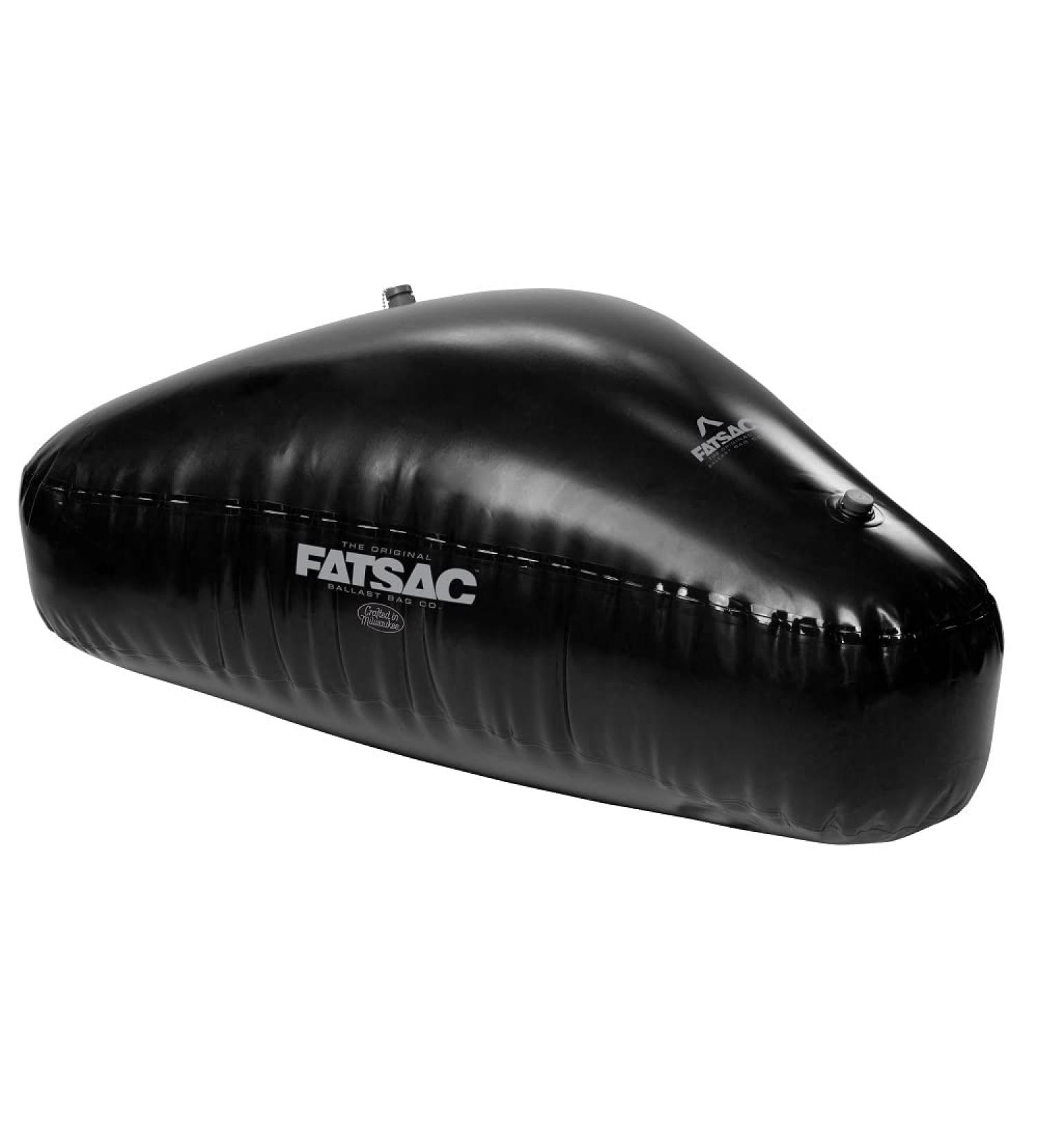 Fat Sac Open Bow Triangle Ballast Sac - 1000lbs - Black