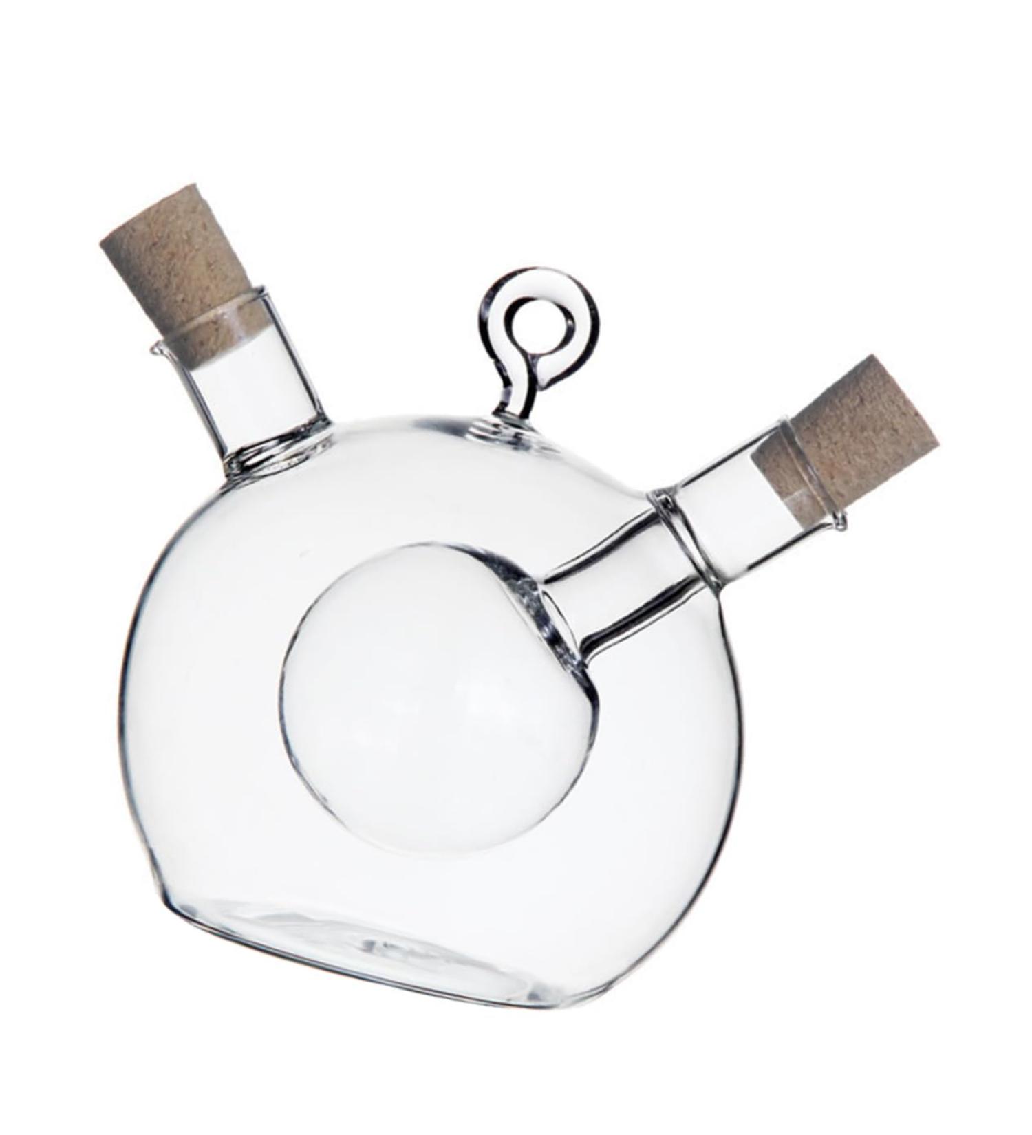 Zerodeko 2 Pcs Kitchen Oil Control Pot Honey Dispenser Container with Lid Oil Sealing Bottle Glass Caster Glass Storage Bottle with Cork Oil Dispenser Bottle Olive Oil Food Glass Bottle 11.5x10cmx2pcs Transparent Colorx2pcs - Buy Online on GoSupps.com