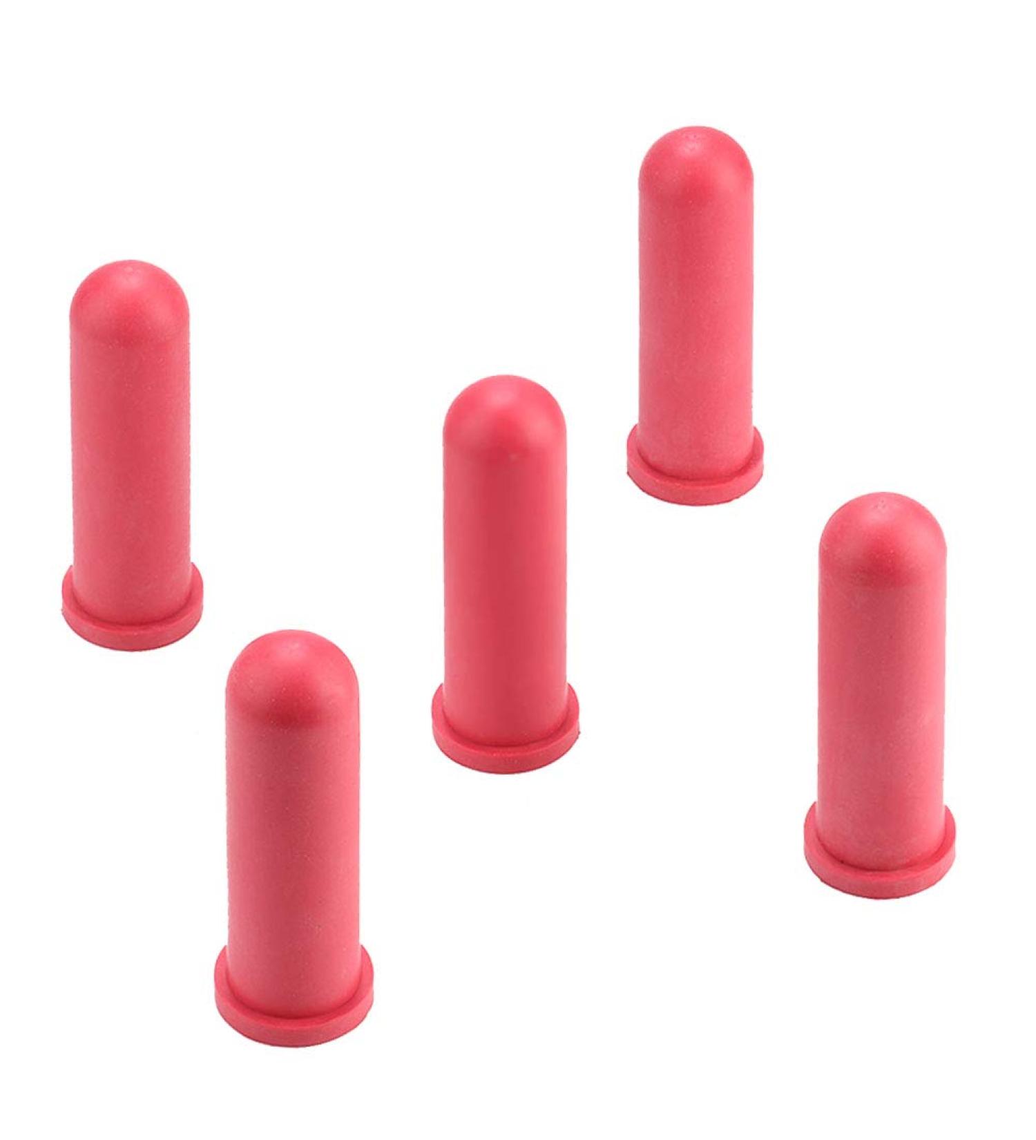 Zerodis 5PCS Farm Animal Feeding Milk Nipple - 10cm Rubber Drinking Feeder Nipples for Calf Livestock - Buy Online on GoSupps.com