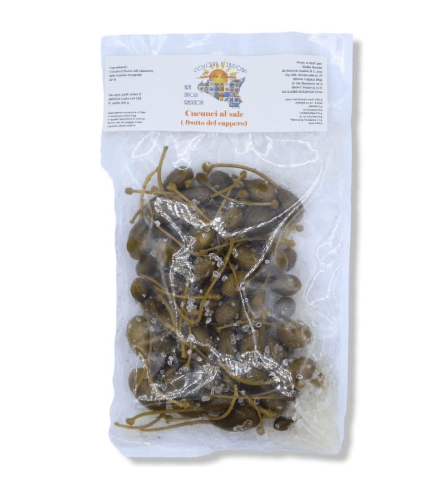 SICILY BEDDA CAPACI Cucunci Capper fruit in Sale 250g - Buy Online on GoSupps.com