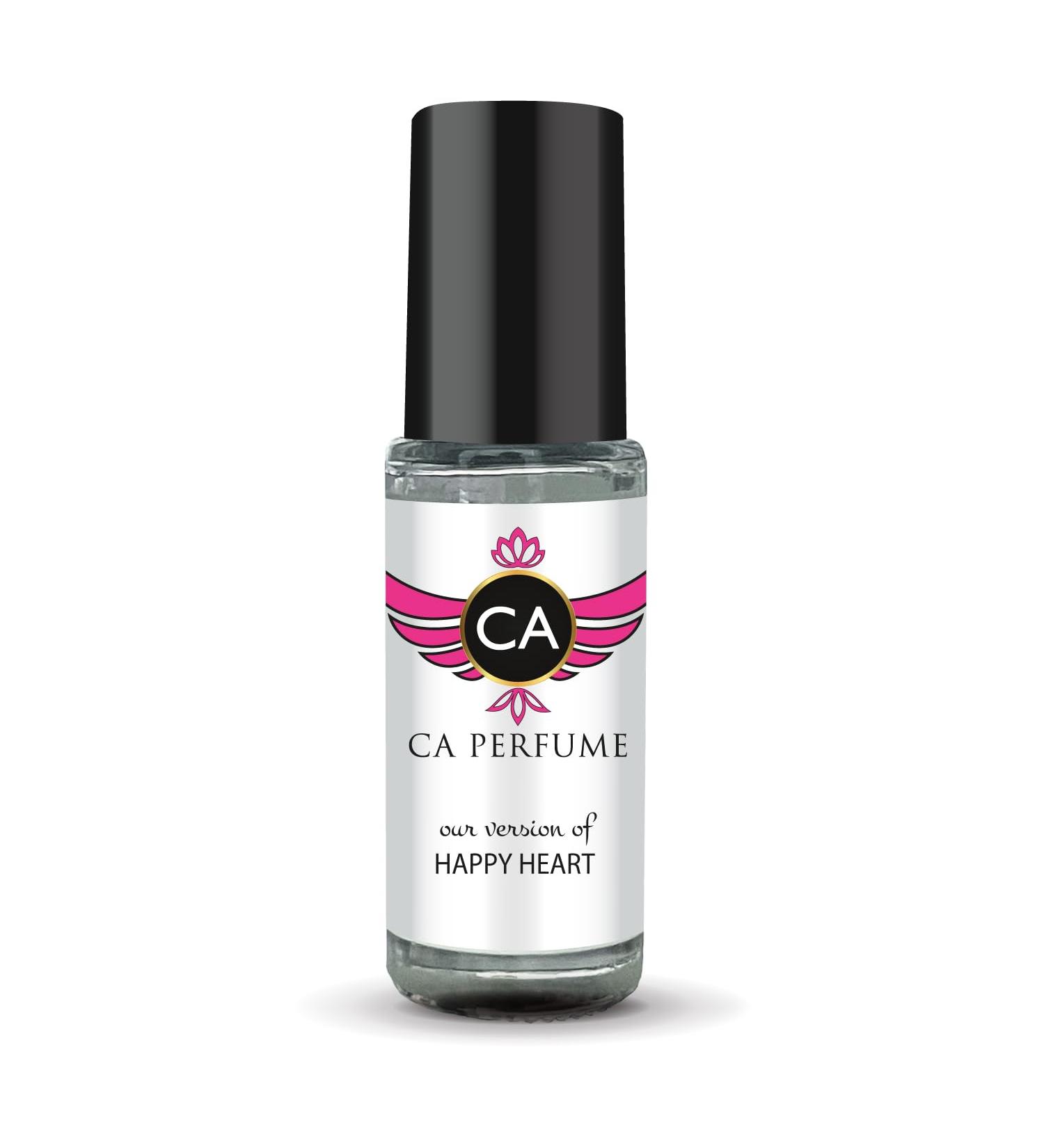 CA Perfume Impression of Happy Heart For Women Replica Fragrance Body Oil Dupes Alcohol-Free Essential Aromatherapy Sample Travel Size Concentrated Long Lasting Attar Roll-On 0.14 Fl Oz/4ml-X1 CLINIC HAPPY HEART IMPRESSION 0.14 Fl Oz (Pack of 1) - Buy Online on GoSupps.com