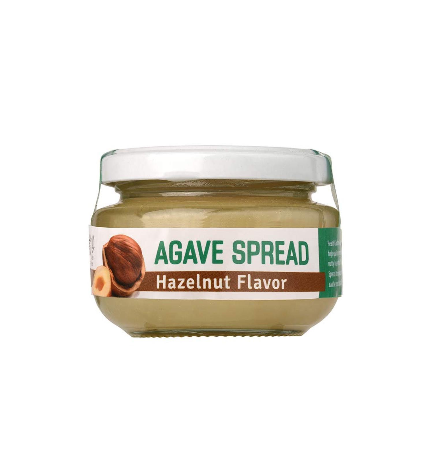 Health Garden Hazelnut Agave Spread 4.93 oz - Delicious & Natural Sweetener - Buy Online on GoSupps.com