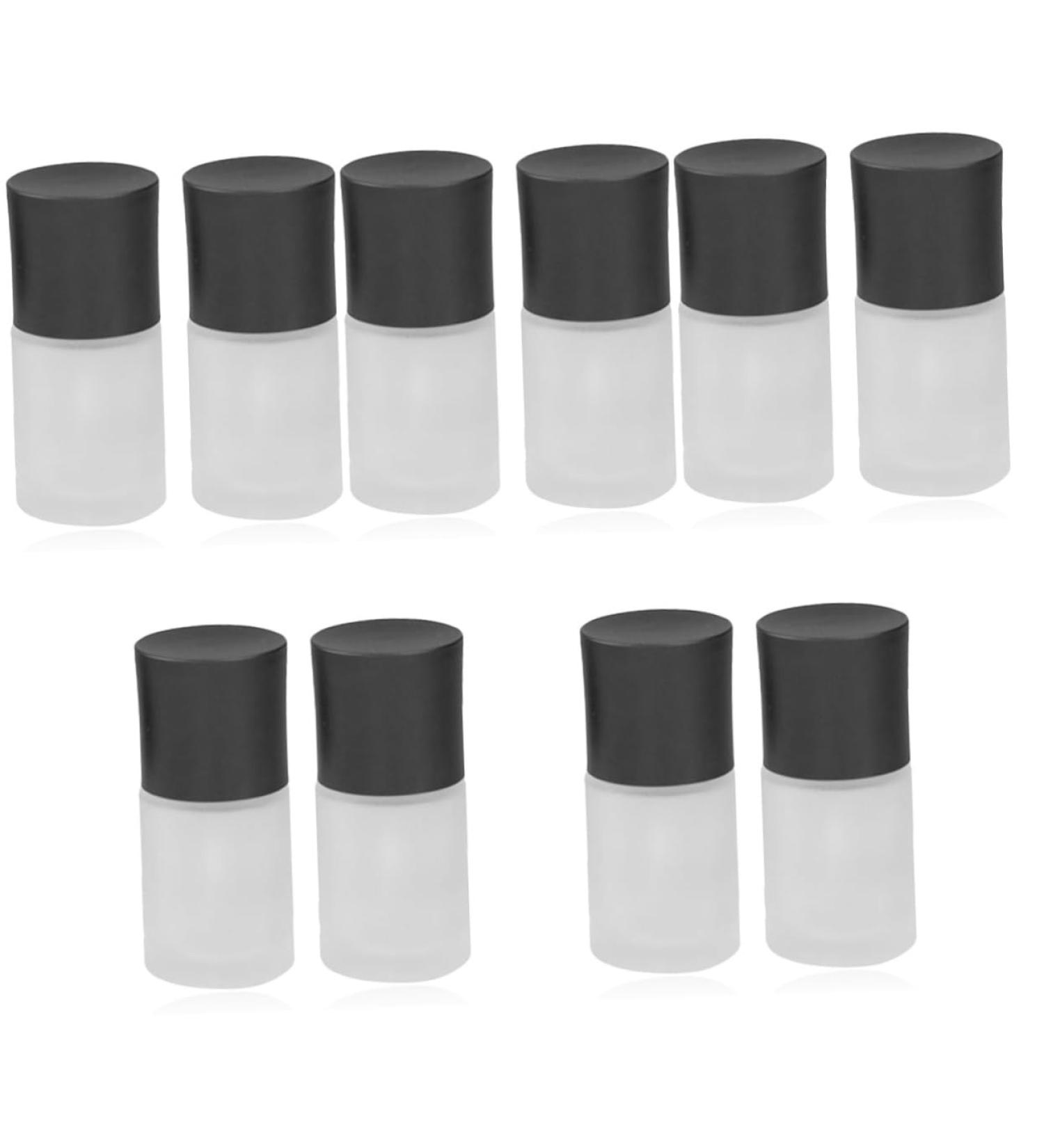 10 Pcs Liquid Foundation Press Bottle Lotion Terrarium Glass Containers Cosmetics Bottle Cream As Shownx5pcs 8.5x3.9cmx5pcs - Buy Online on GoSupps.com