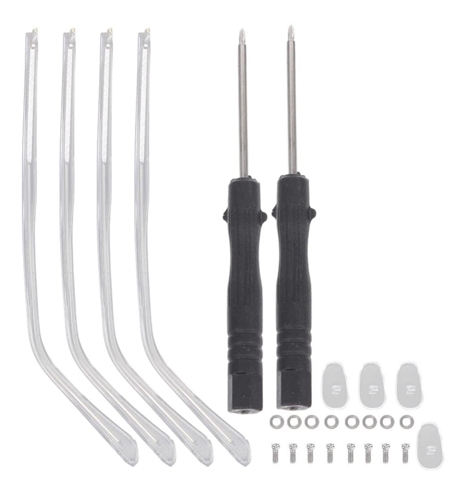 Lurrose Universal Glasses Accessories - Metal Ears & Brackets for Sports Glasses Replacement | Optimized for Men & Women - Buy Online on GoSupps.com