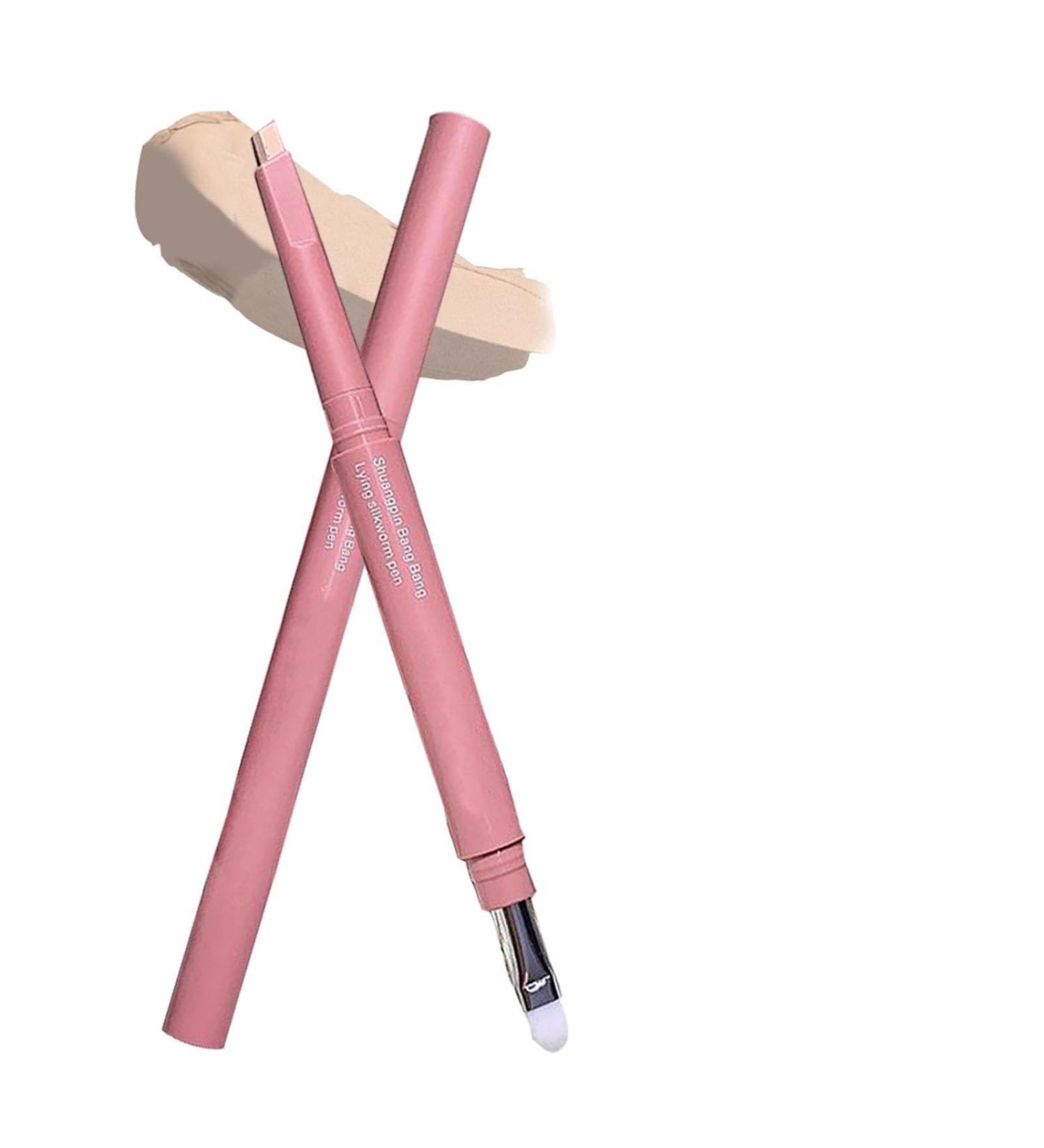 Eyebrow Pencil Precision Double Sided Eyebrow Pencil Beveled Tip Applicator Highlighter Pen for Makeup Work Party Beauty Women Beginners Social Girls 01 - Buy Online on GoSupps.com
