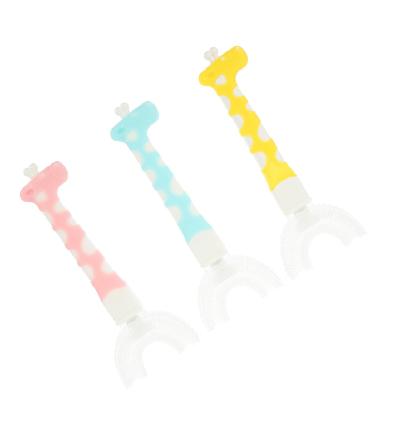 Fomiyes 9 StK Children s U-Shaped Toothbrush Lazy Oral Care for Kids | International Shipping Available - Buy Online on GoSupps.com