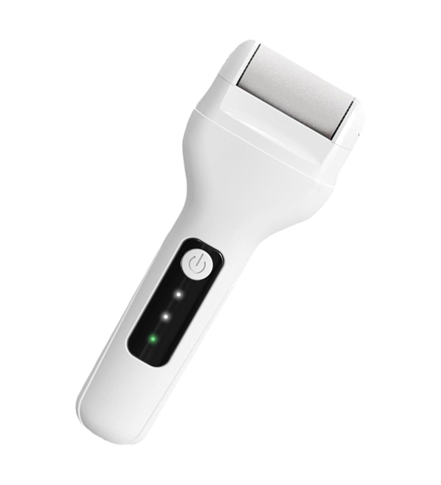 Moreeulsi Electric Foot Callus Remover - Skin-Friendly Rechargeable Foot Scrubber Dead Skin Remover Pedicure Tools for Feet Effective Heel Scraper for Adults Removes Dead Skin - Buy Online on GoSupps.com