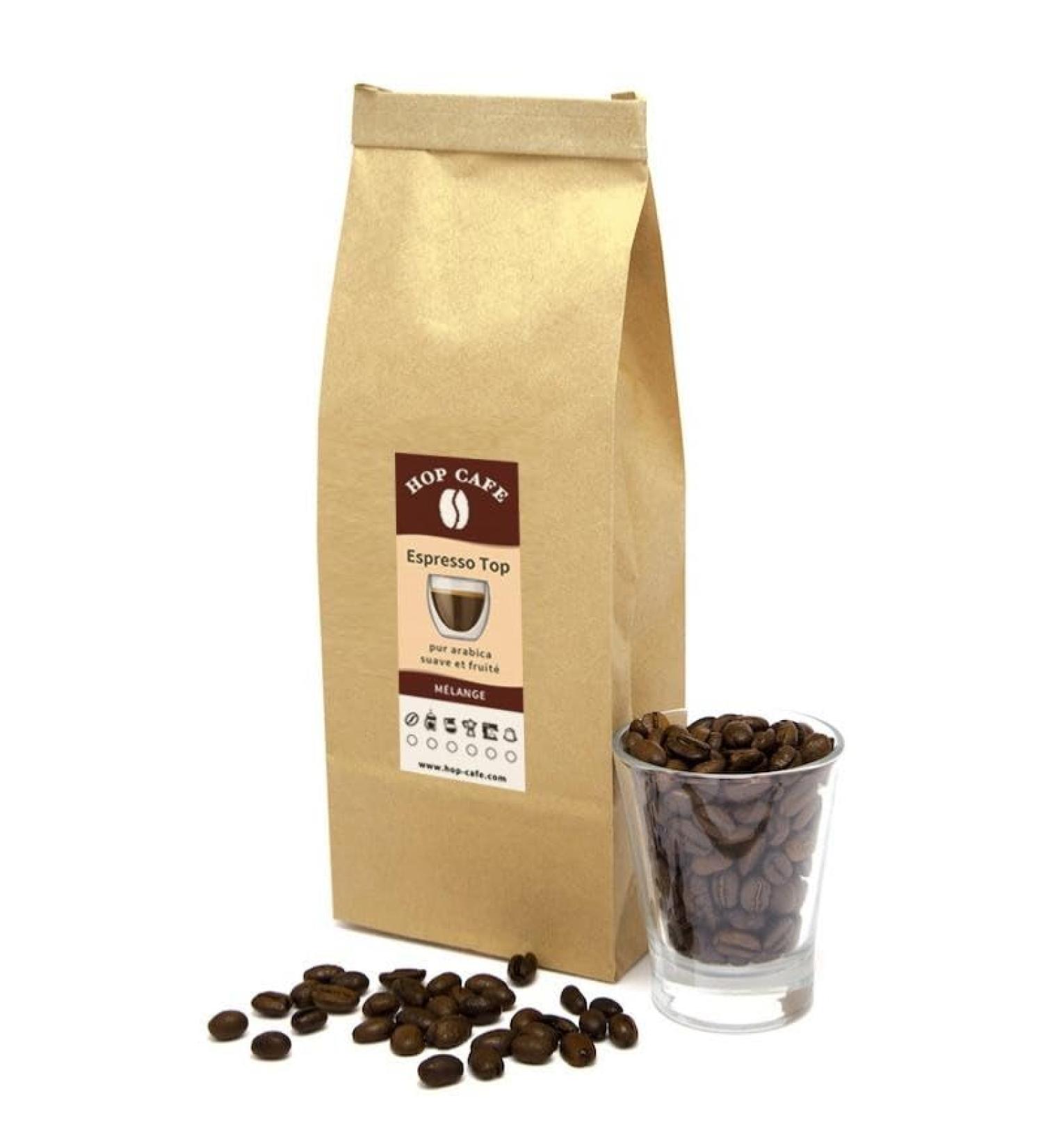 HOP CAFE Coffee Beans - Top Espresso Blend - 500g
