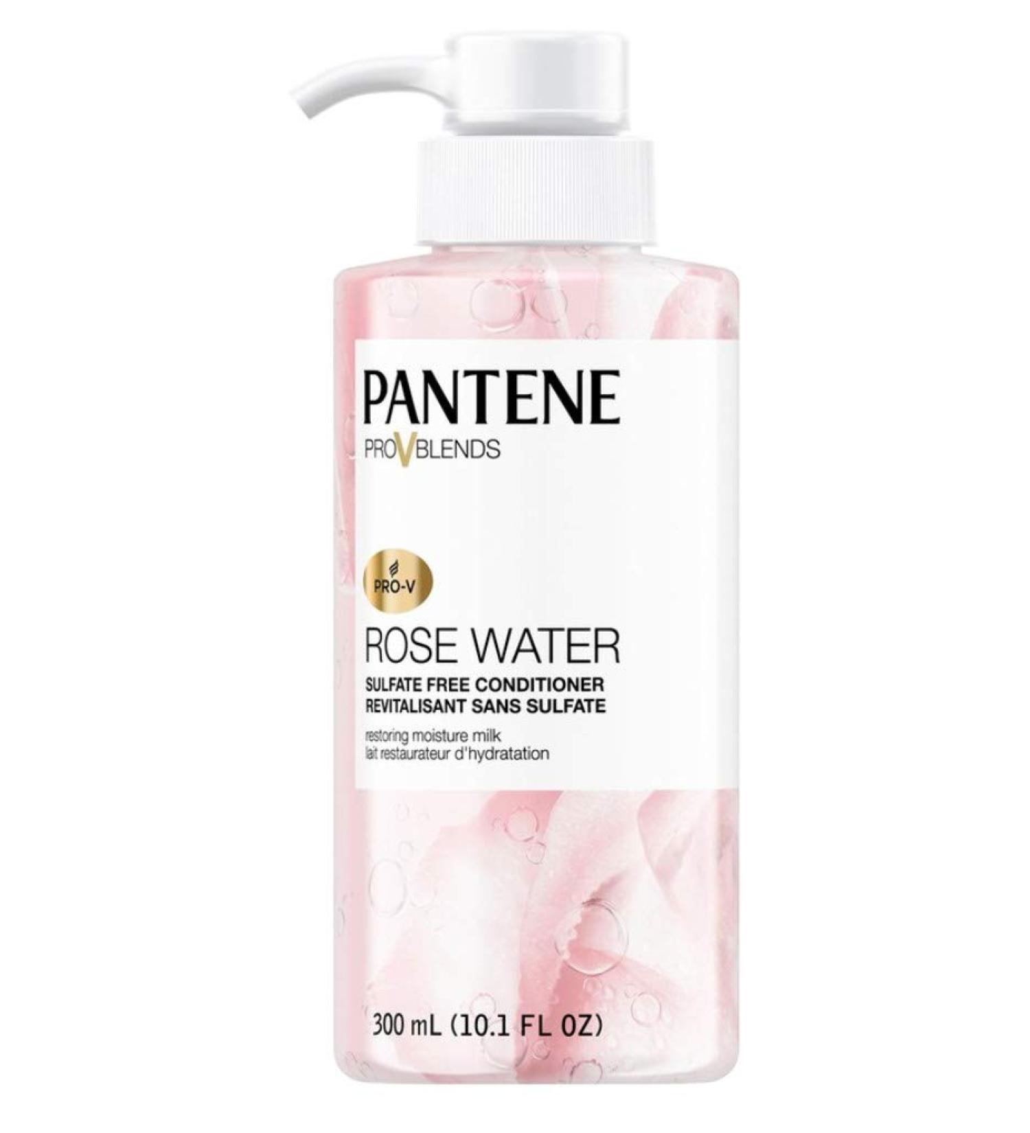 Pantene Conditioner Rosewater 10.1 Ounce Sulfate-Free (300ml)