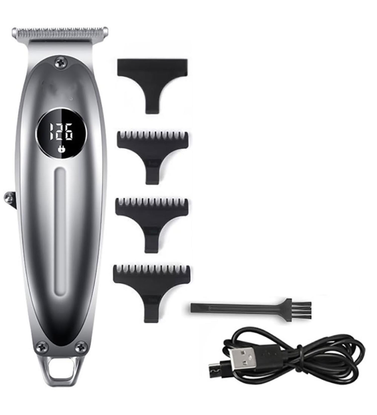 Professional Hair Clippers for Men - Rechargeable Metal Trimmer & Beard Clipper Set for Precision Grooming - Buy Online on GoSupps.com