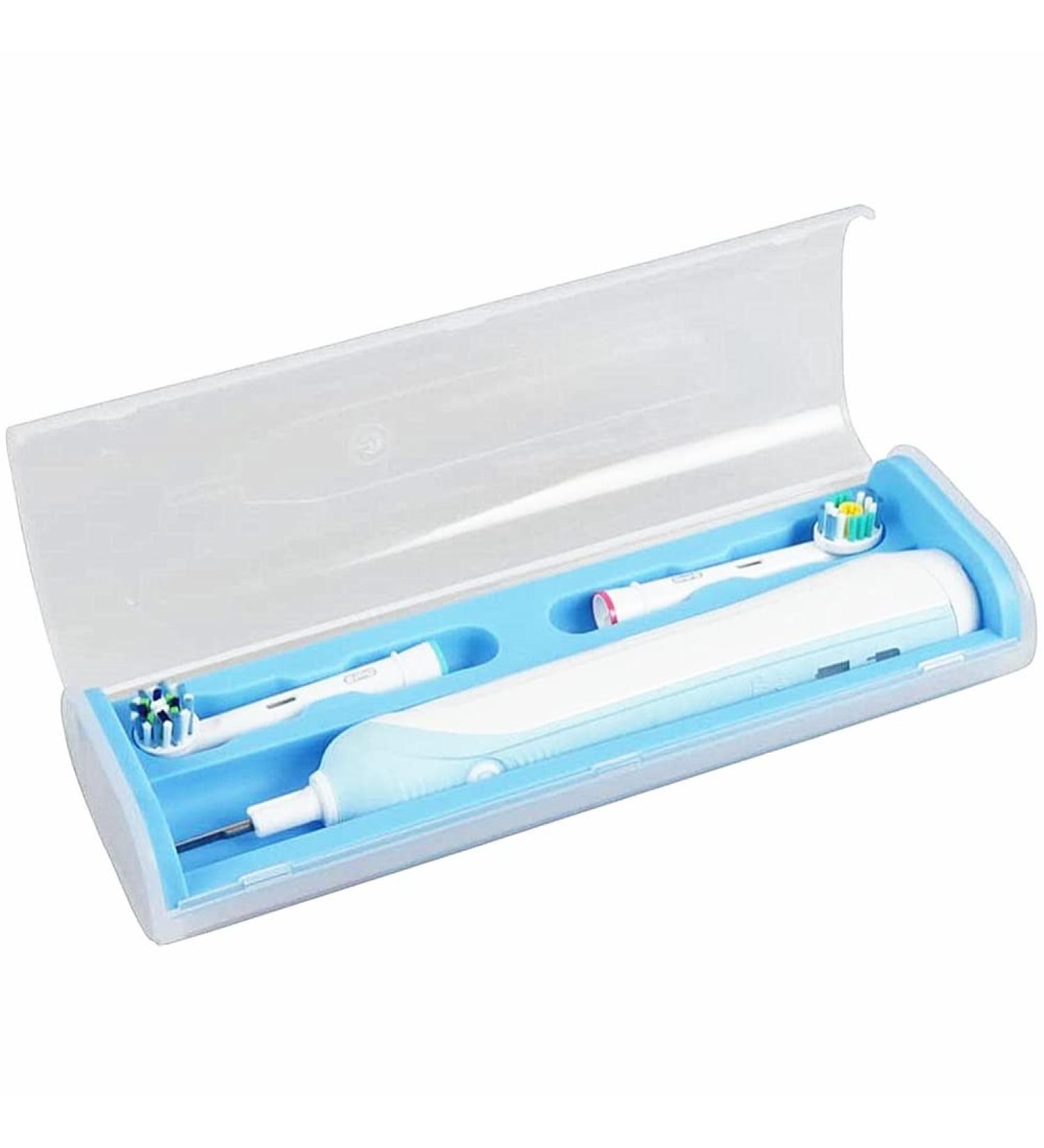 Buy Portable Blue Travel Etui for Oral-B Electric Toothbrush | Dust-Proof Holder for Travel - Buy Online on GoSupps.com