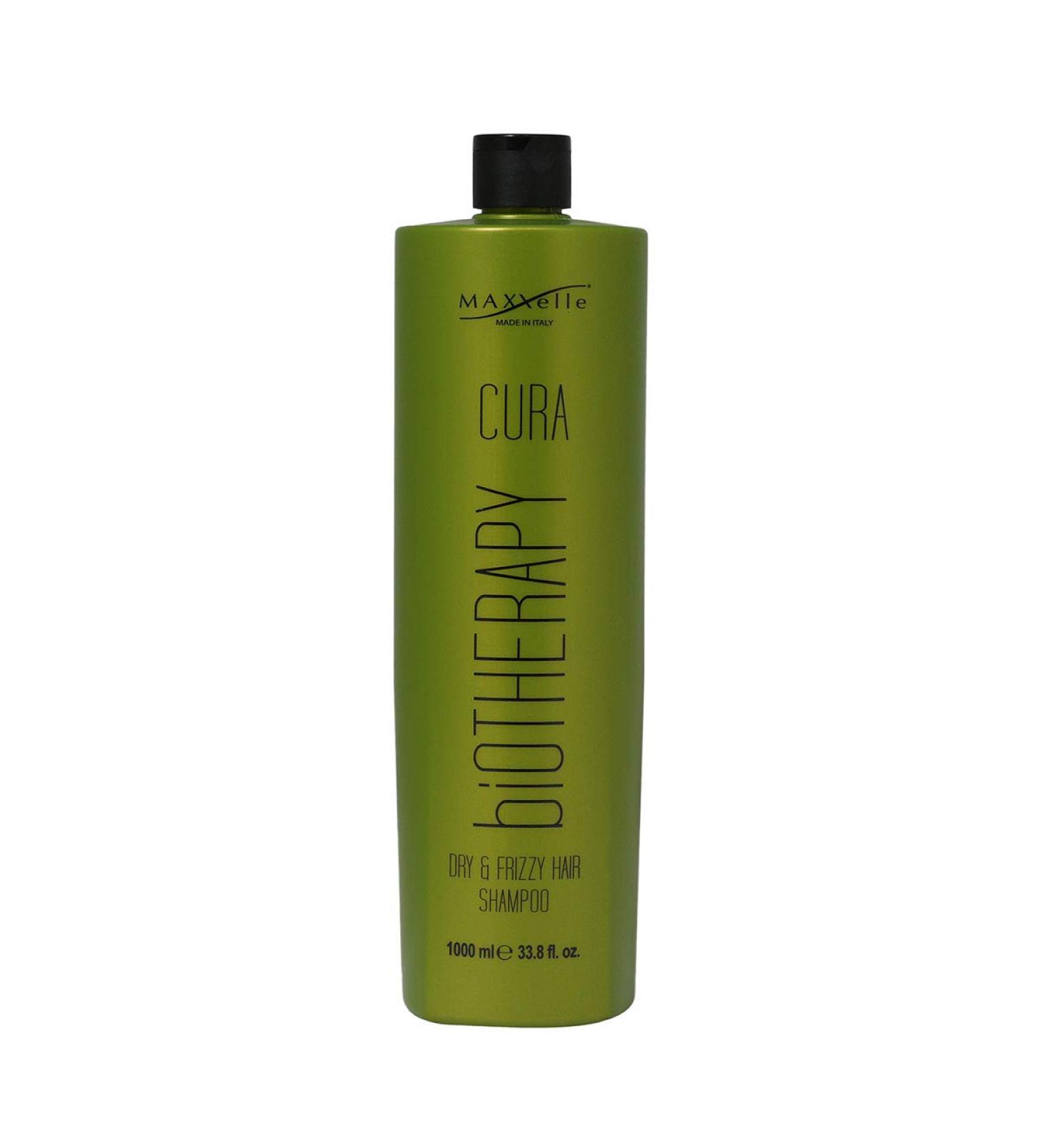 Maxxelle Biotherapy Organic Shampoo for Dry and Frizzy Hair 1000 Ml - Buy Online on GoSupps.com