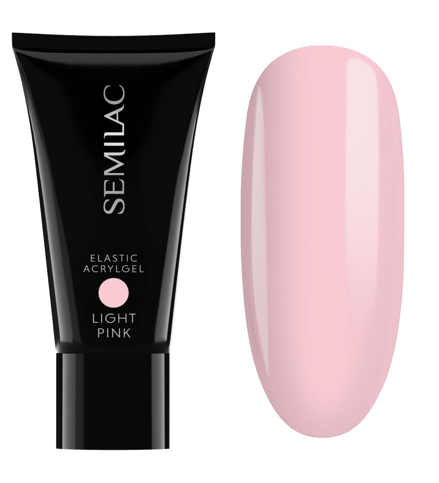  Semilac Semilac Acrylic Gel Double Flex Light Pink 30g - Buy Online on GoSupps.com