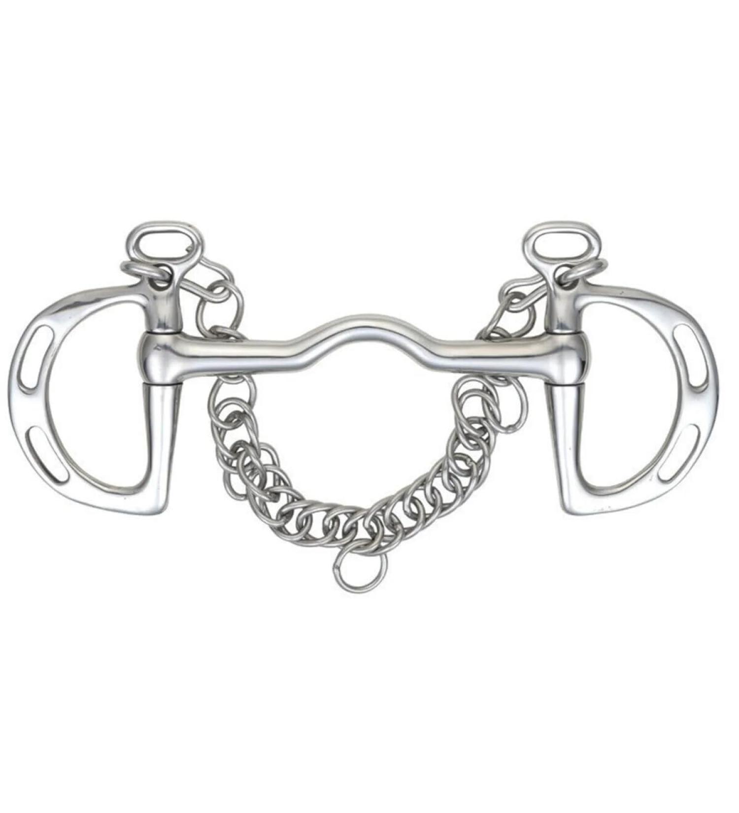 Shires Slotted Cheek Port Mouth Kimblewick- Choose Size 5"