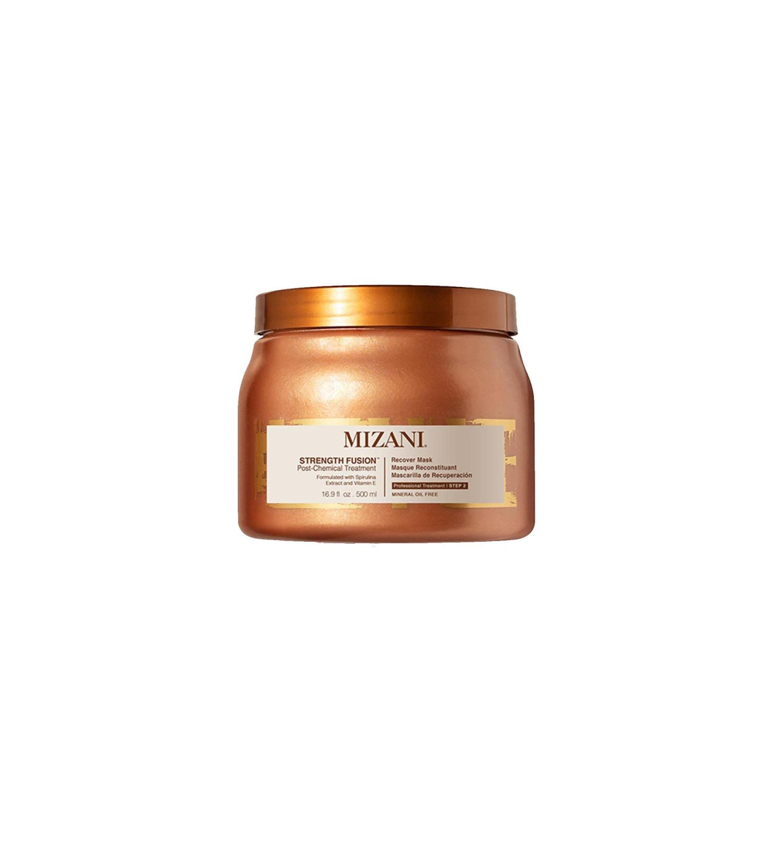 Mizani Strength Fusion Recover Mask 16.9 Fl Oz - Intense Night-Time Treatment for Damaged Hair - Buy Online on GoSupps.com
