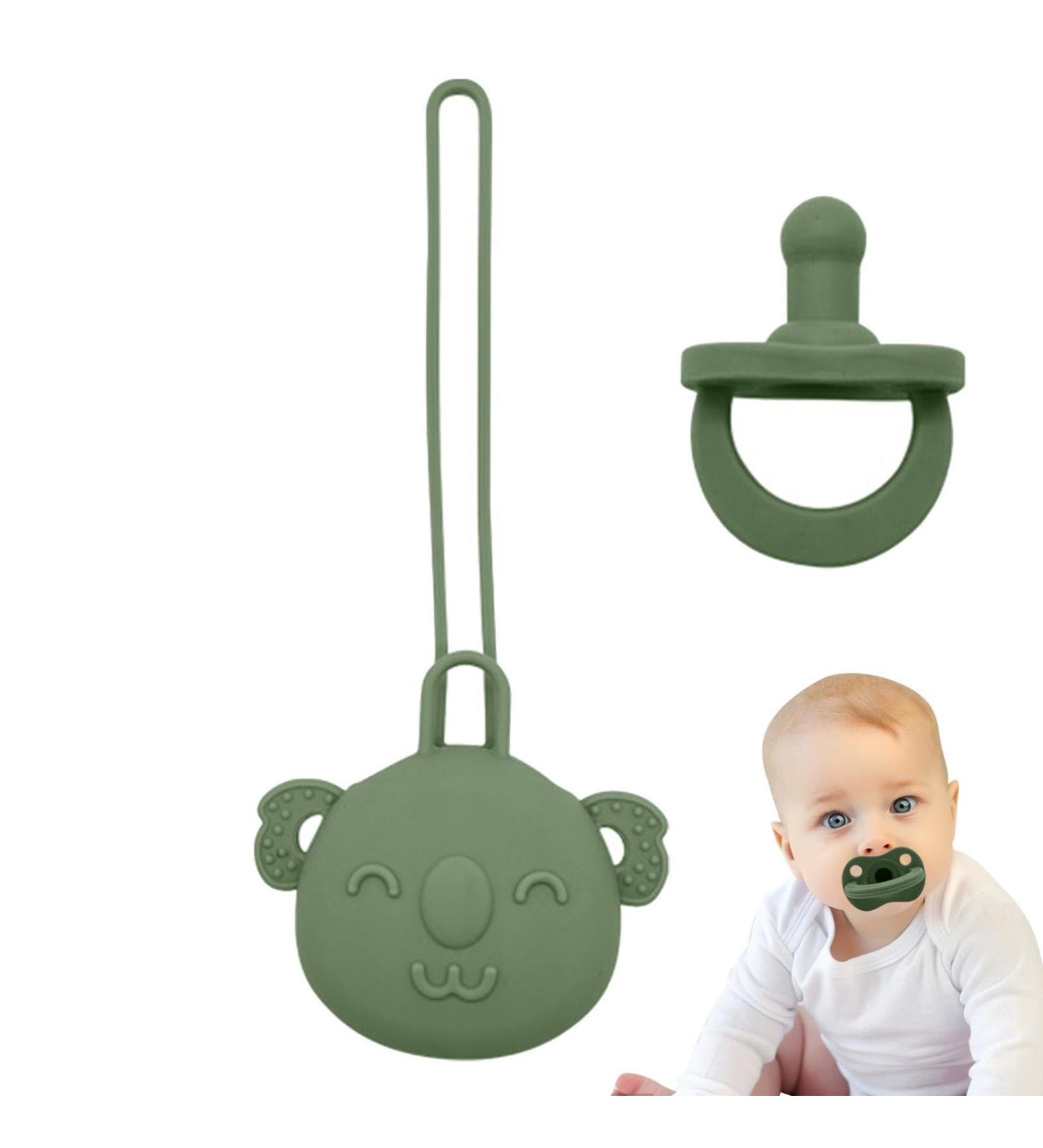 Cypeason Pacifier Holder for Diaper Bag - Safe & Easy to Clean Pacifier Set for Boys & Girls | Perfect for Travel Shopping & Walks - Buy Online on GoSupps.com