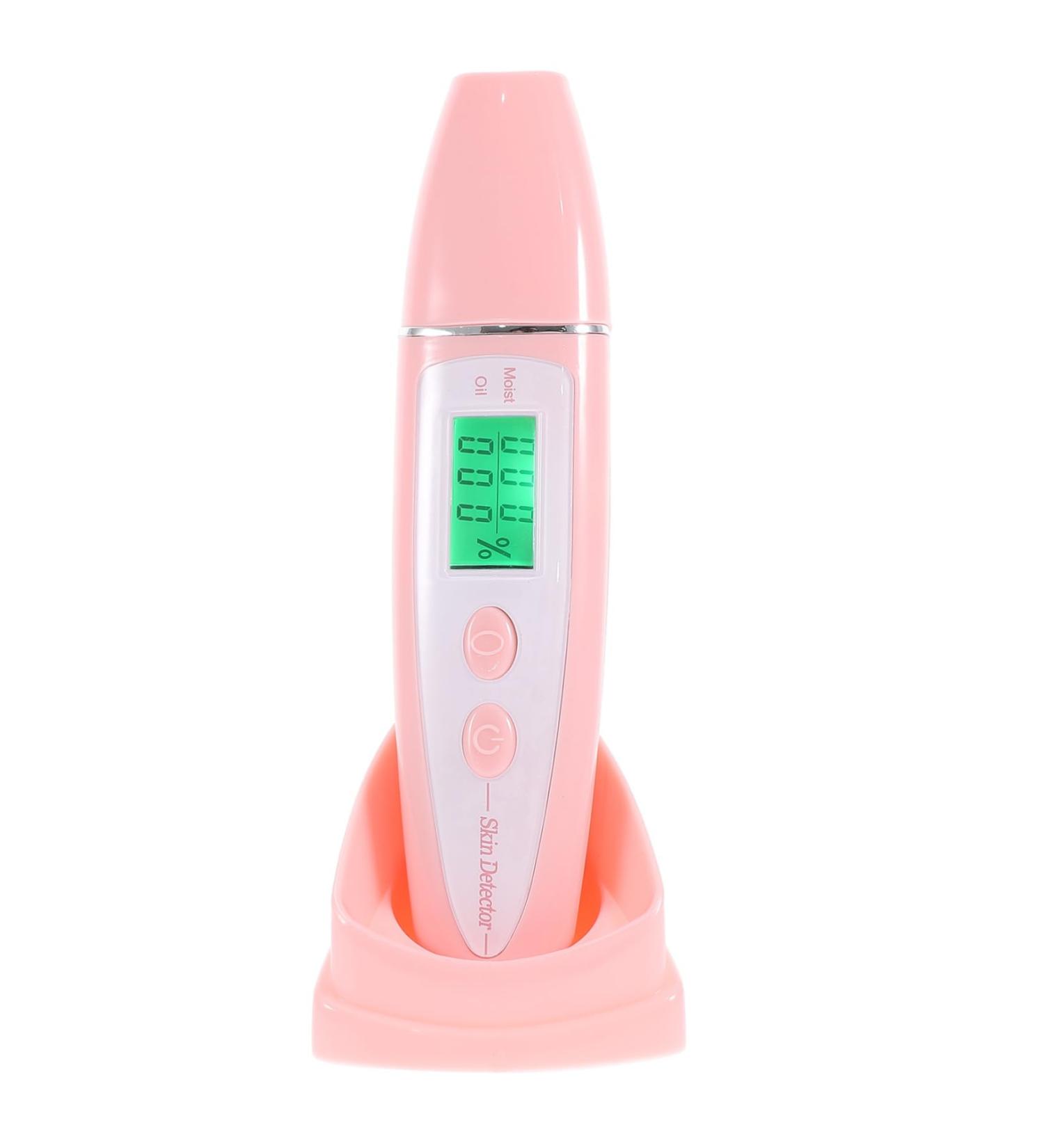 DOITOOL Led Display Moisture Tester Skin Facial Moisture Tester Moisture Analyzer Vegetable Stickers Prosthetic Nose Relative Humidity Tester Face Hair Modeling Monitor Care Pink medium Pink - Buy Online on GoSupps.com