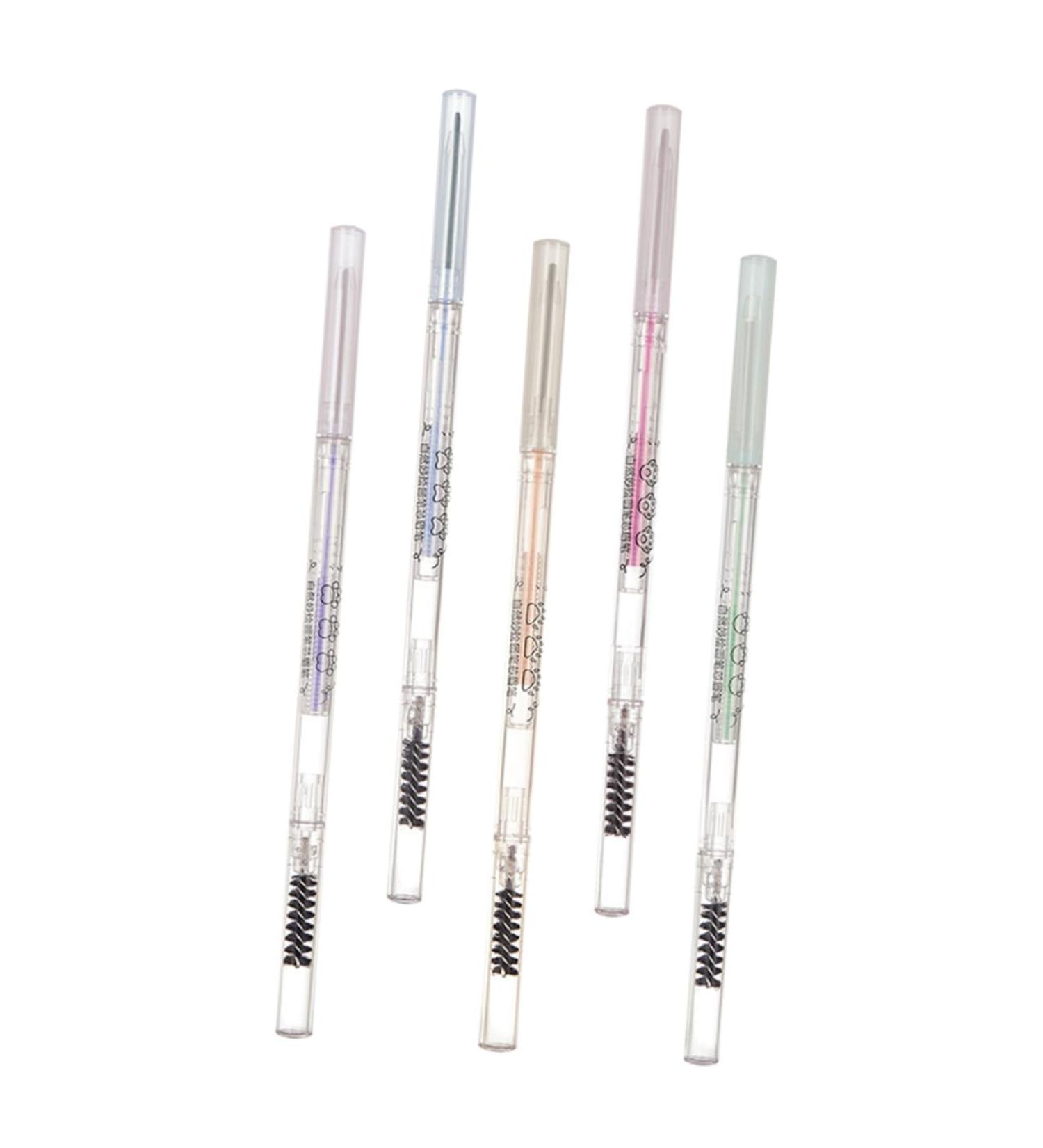 GALPADA 5 pi ces Crayon Sourcils Fin Double-embout tanche et Anti-sueur Couleurs Naturelles pour Maquillage Pr cis et Portable Adapt Tous Types de Peaux - Buy Online on GoSupps.com