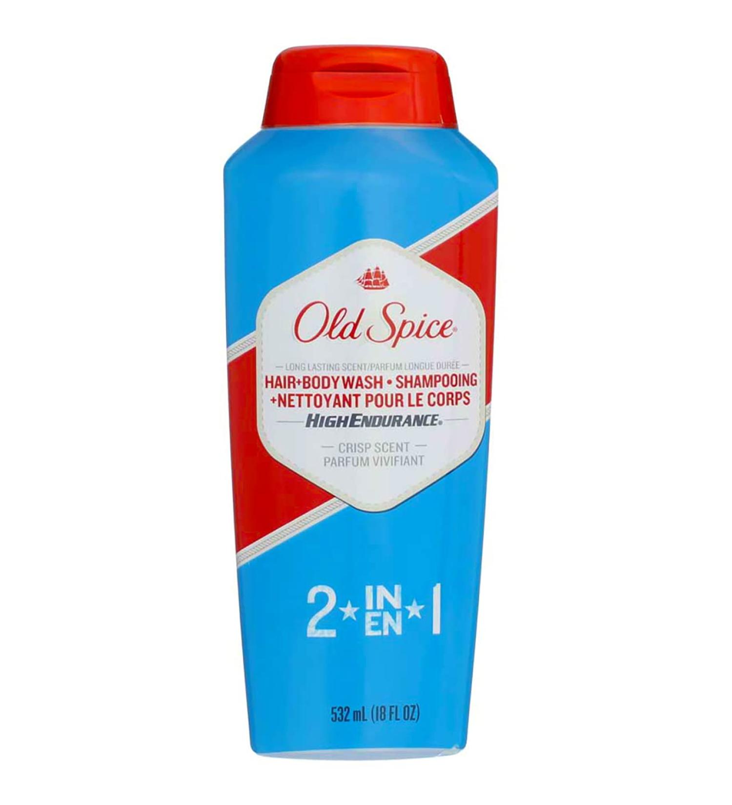 Old Spice High Endurance Hair & Body Wash 18 oz (Pack of 6) - Shop Internationally | Best Price & Fast Shipping - Buy Online on GoSupps.com
