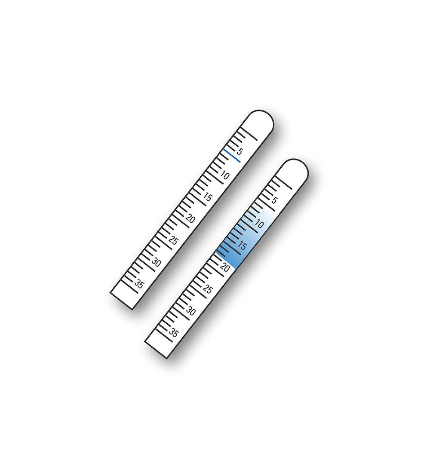 KASHSURG Schirmer Tear Test Strips with Blue Mark 100 Strips (Sterile)